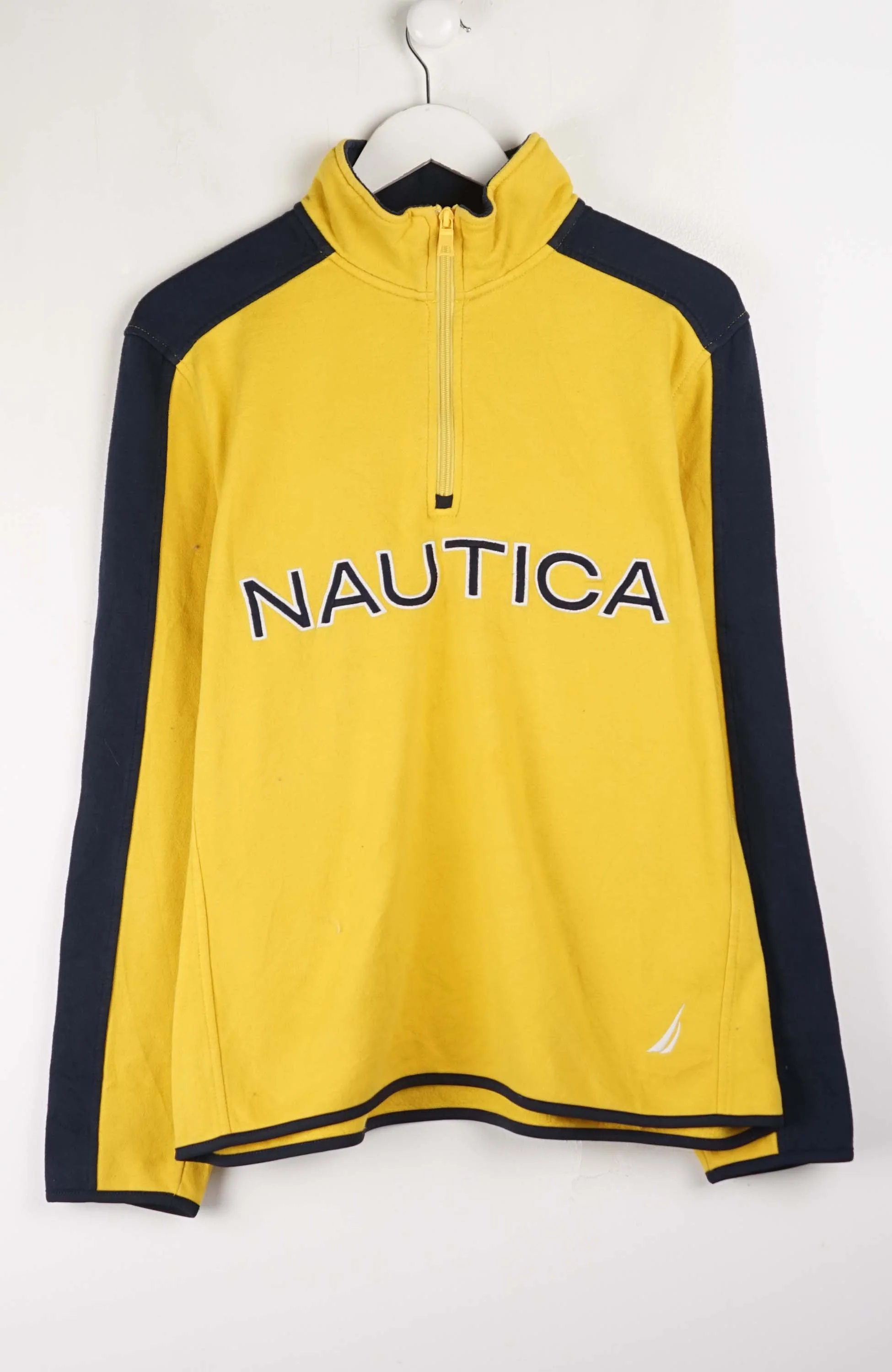 VINTAGE NAUTICA 1/4 ZIP SWEATER (L)