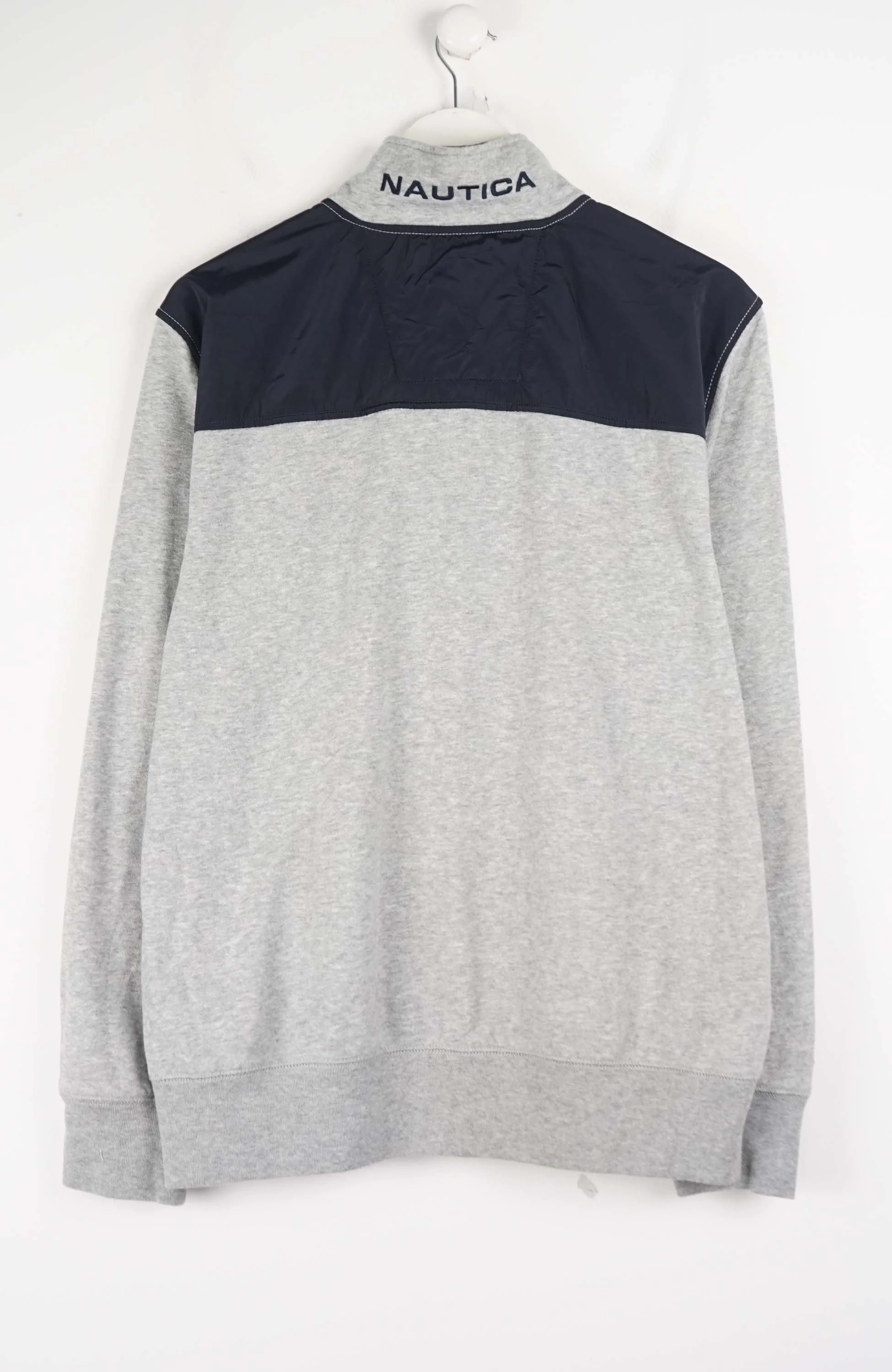 VINTAGE NAUTICA 1/4 ZIP SWEATER (L) - Image 2