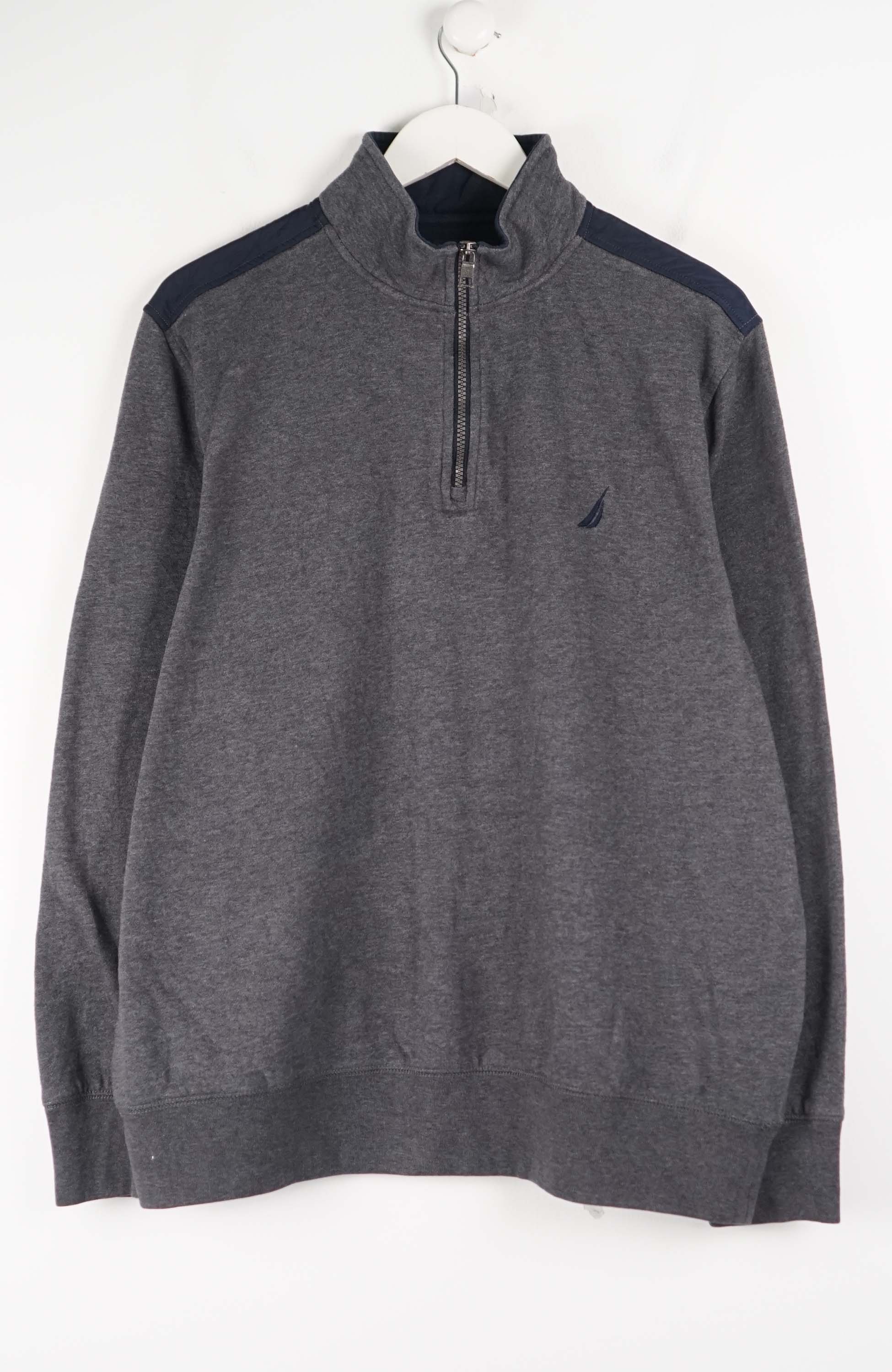 VINTAGE NAUTICA 1/4 ZIP SWEATER (XL)