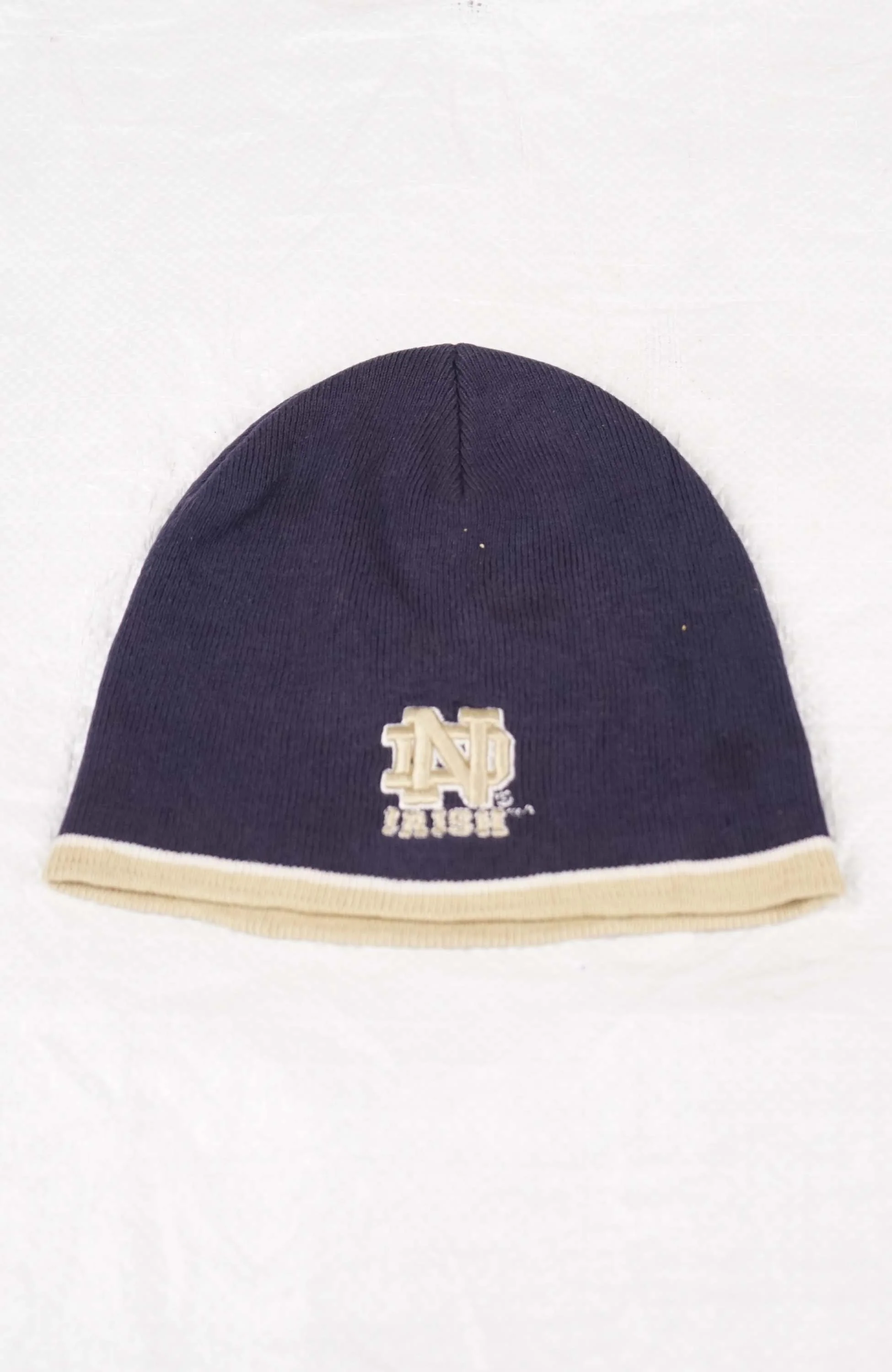 VINTAGE NOTRE DAME IRISH BEANIE