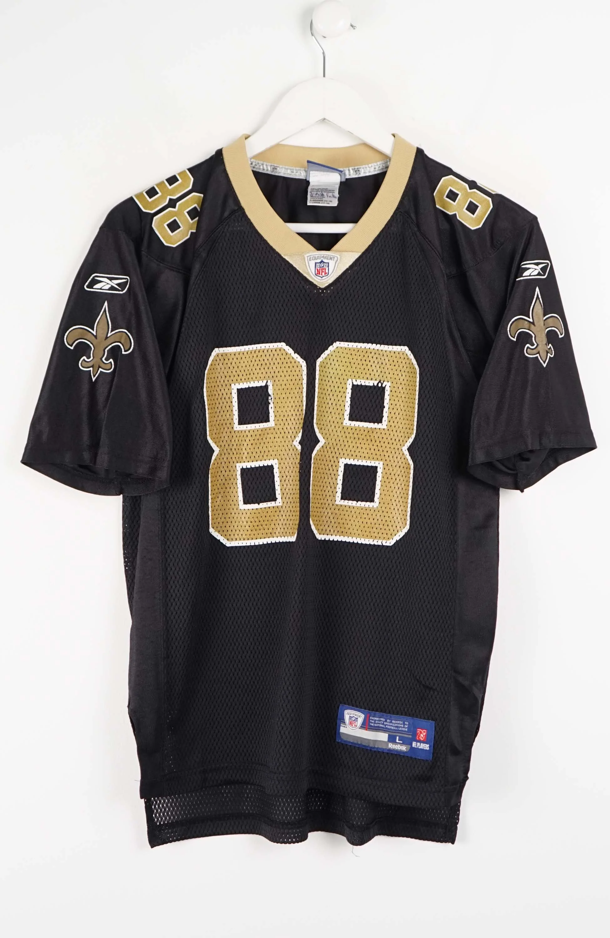 VINTAGE NFL REEBOK NEW ORLEAN SAINTS JERSEY (XS)