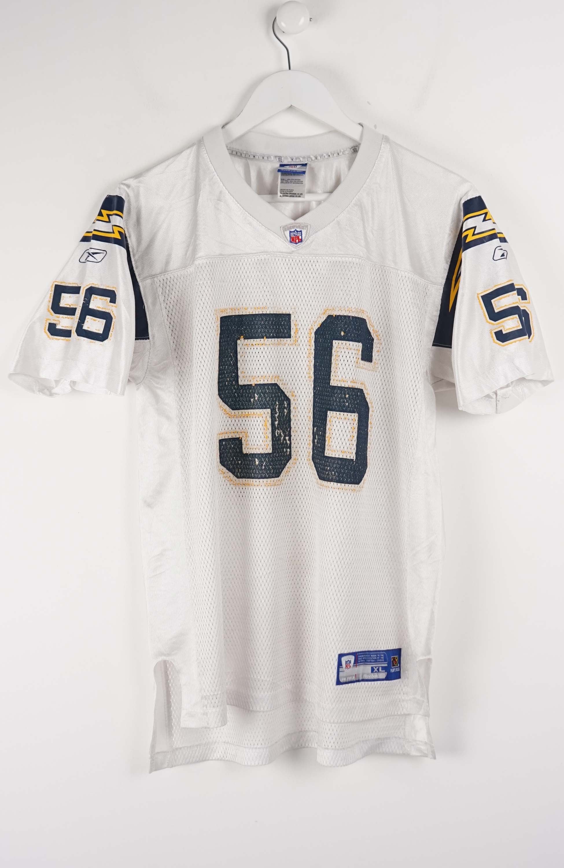 VINTAGE NFL REEBOK SAN DIEGO CHARGERS JERSEY (M)