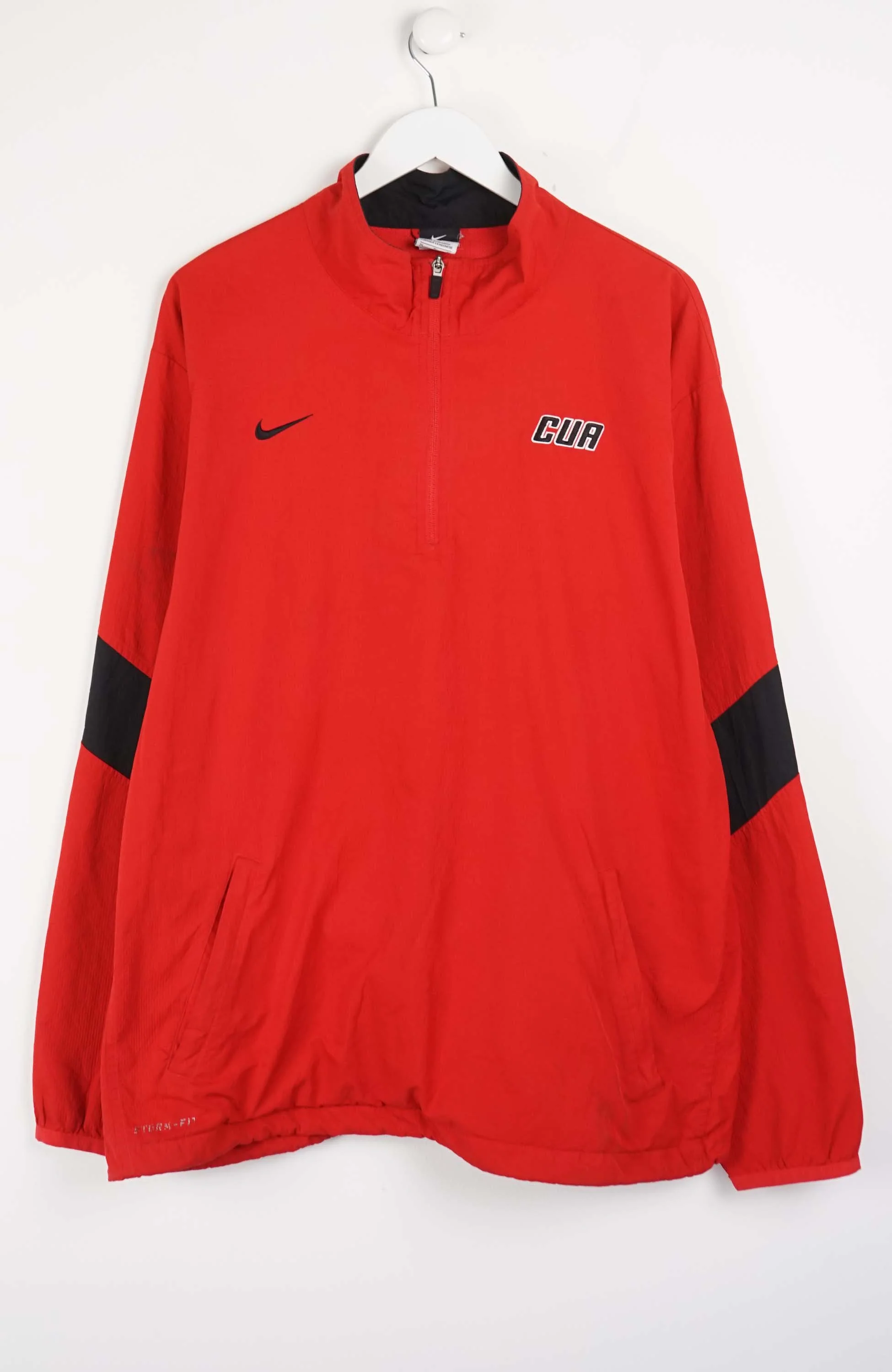 VINTAGE NIKE 1/4 ZIP WINDBREAKER (XL)