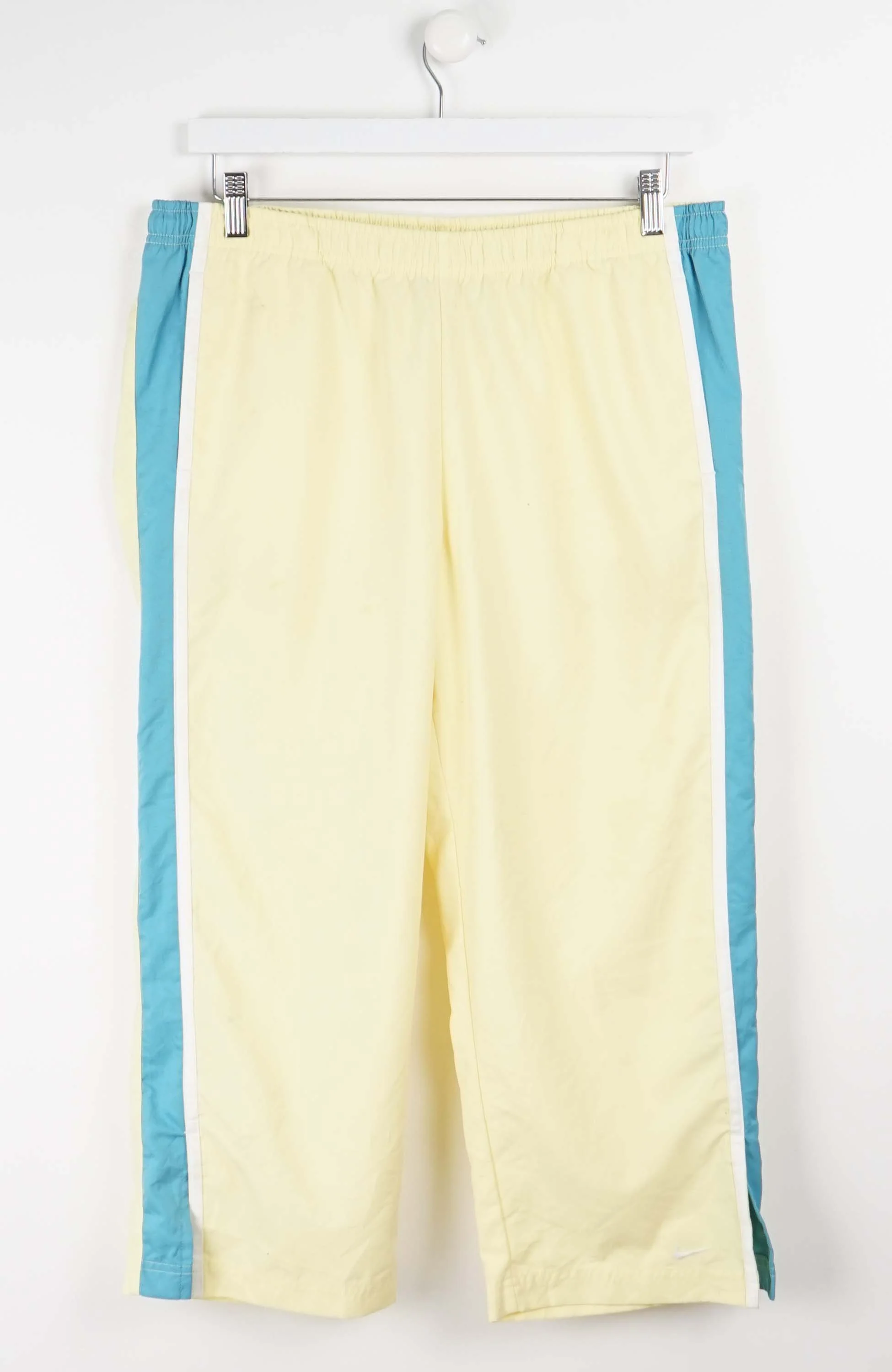 VINTAGE NIKE 3/4 TRACK PANT SHORTS (L)