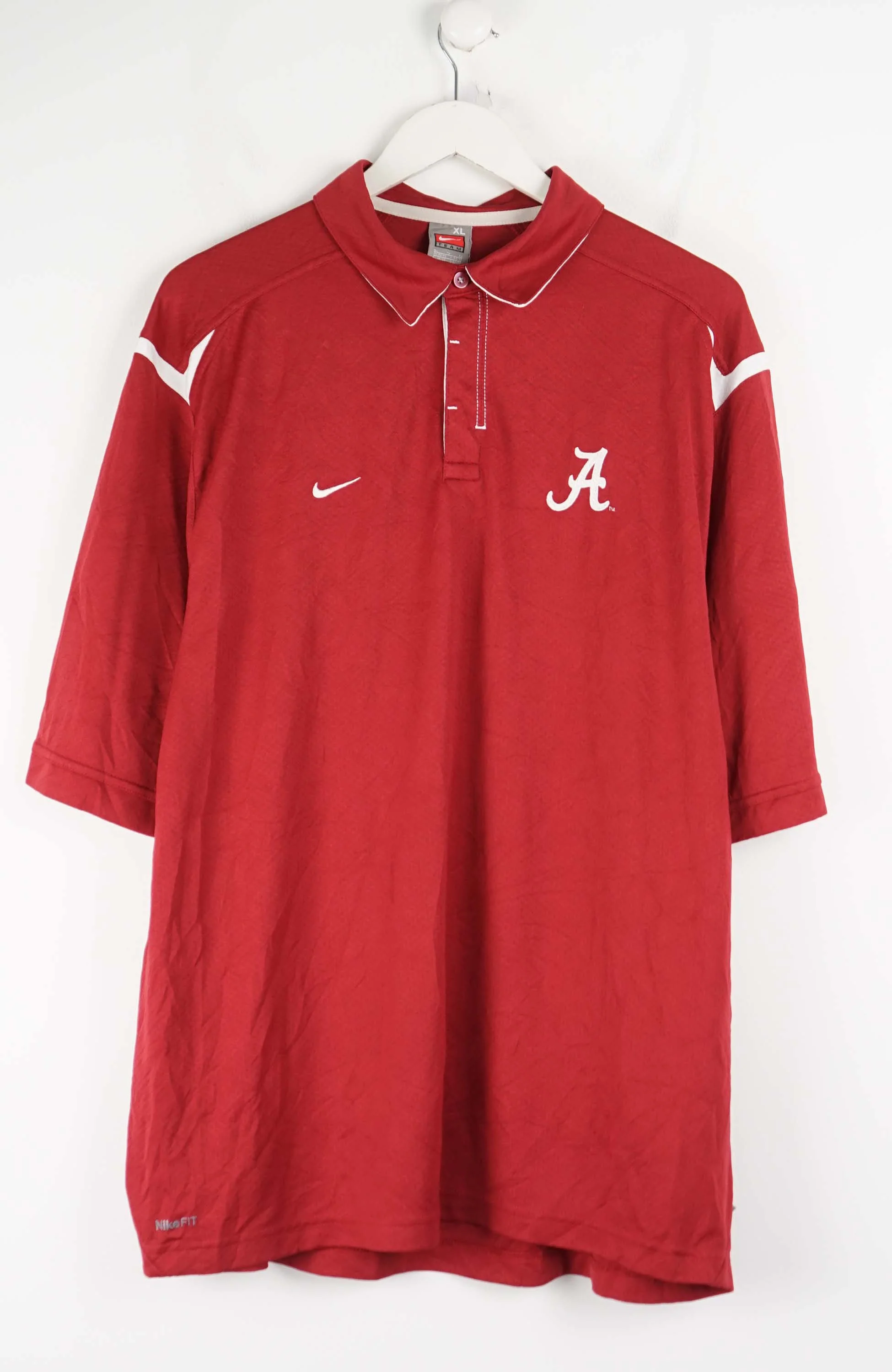VINTAGE NIKE ALABAMA JERSEY POLO SHIRT (XL)