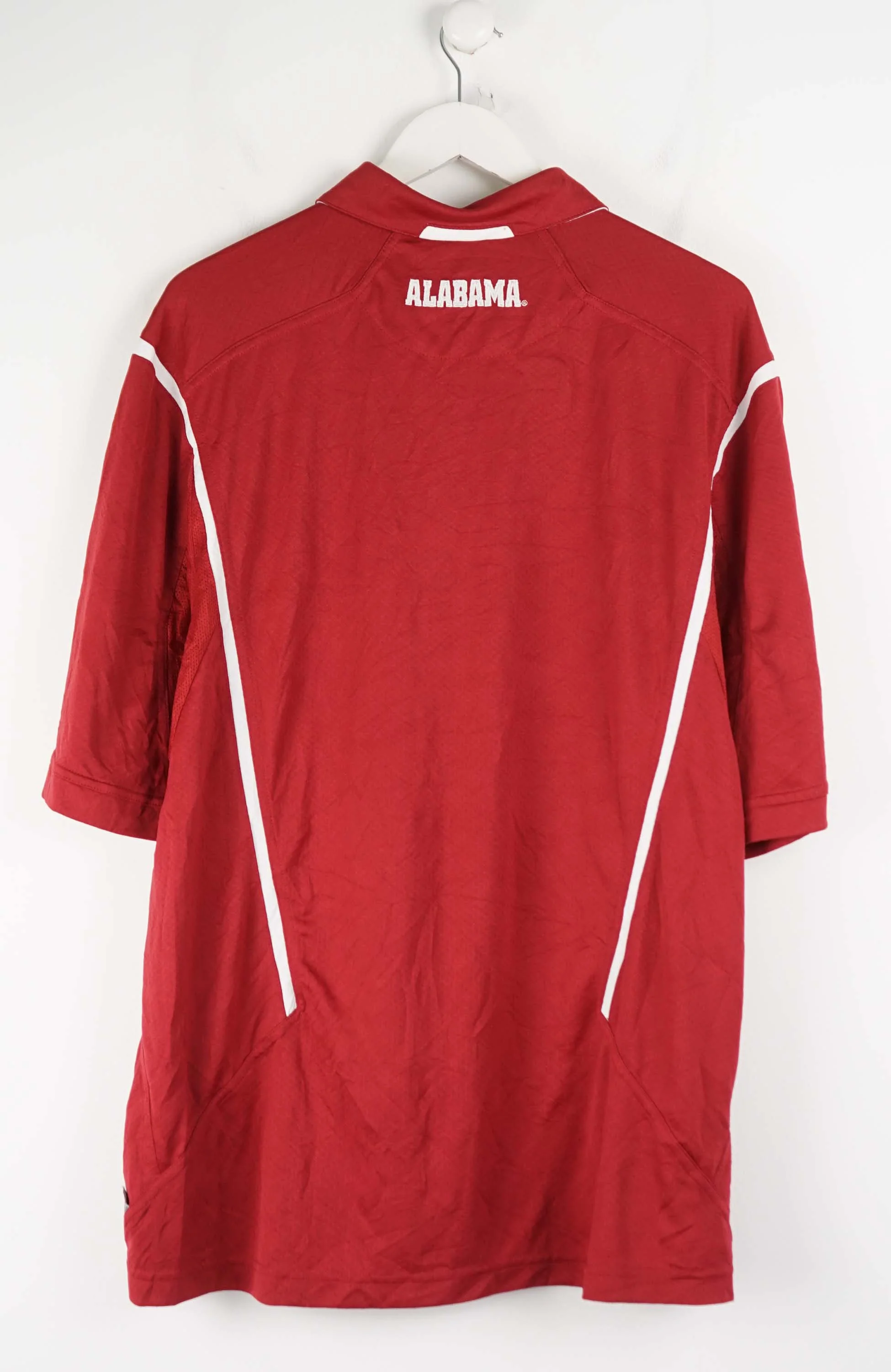 VINTAGE NIKE ALABAMA JERSEY POLO SHIRT (XL) - Image 2