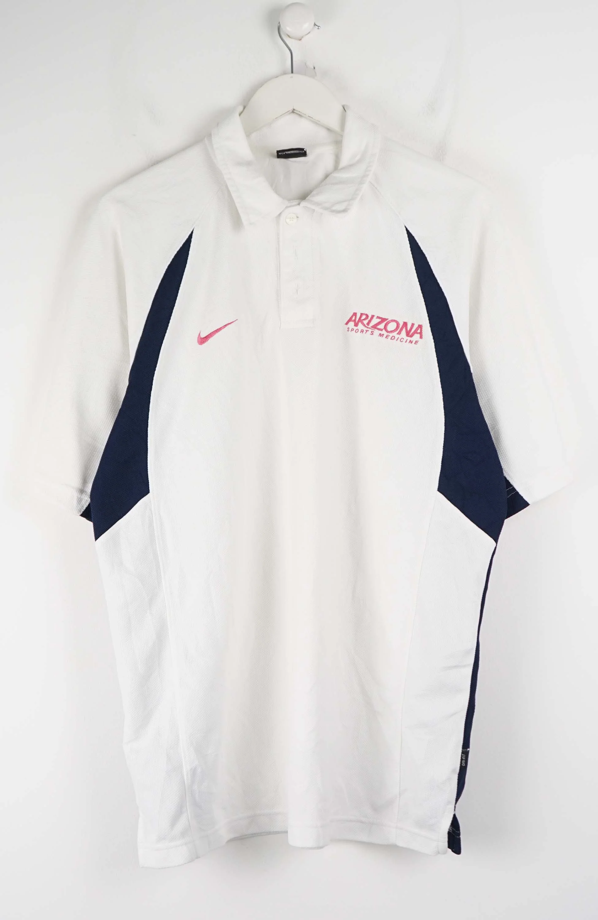 VINTAGE NIKE ARIZONA JERSEY POLO  SHIRT (XL)