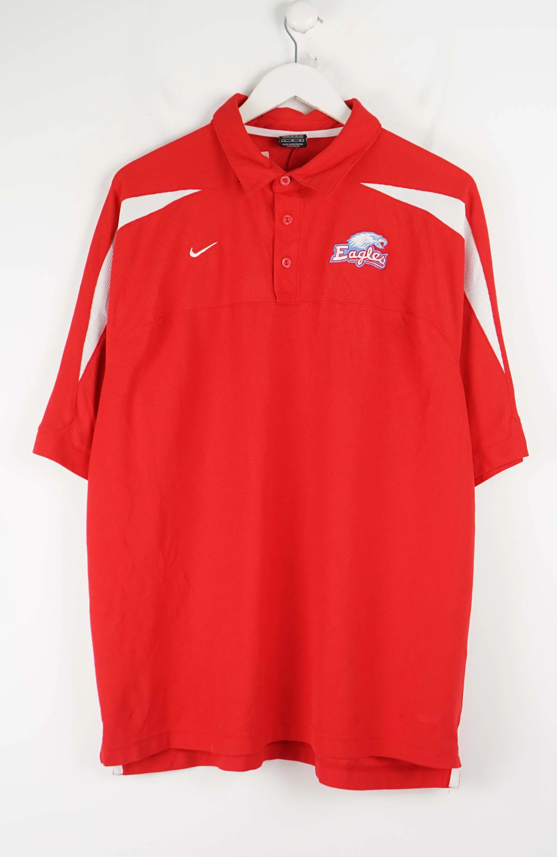 VINTAGE NIKE EAGLES JERSEY POLO SHIRT (L)