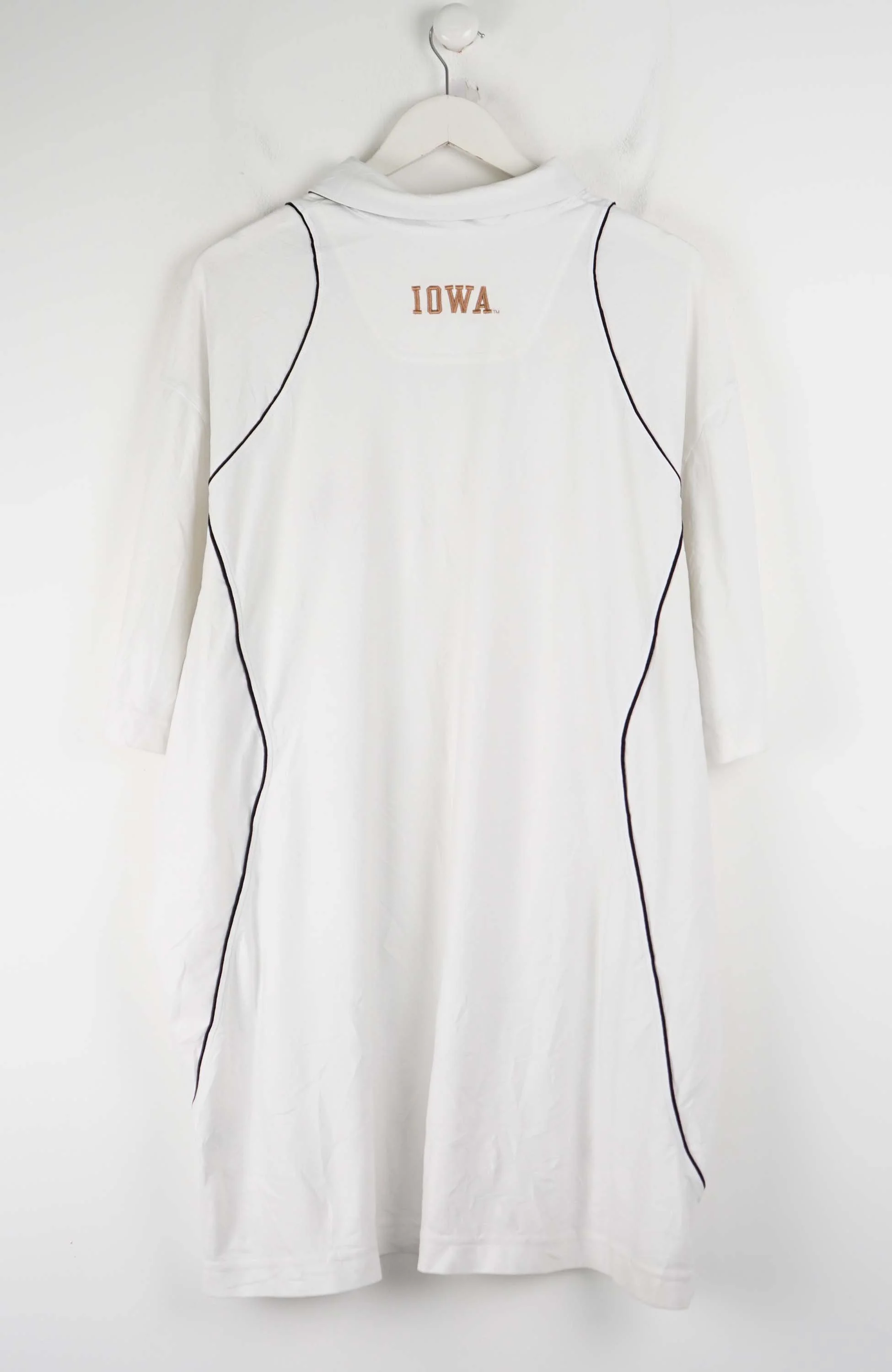 VINTAGE NIKE IOWA JERSEY POLO SHIRT (XXXL) - Image 2