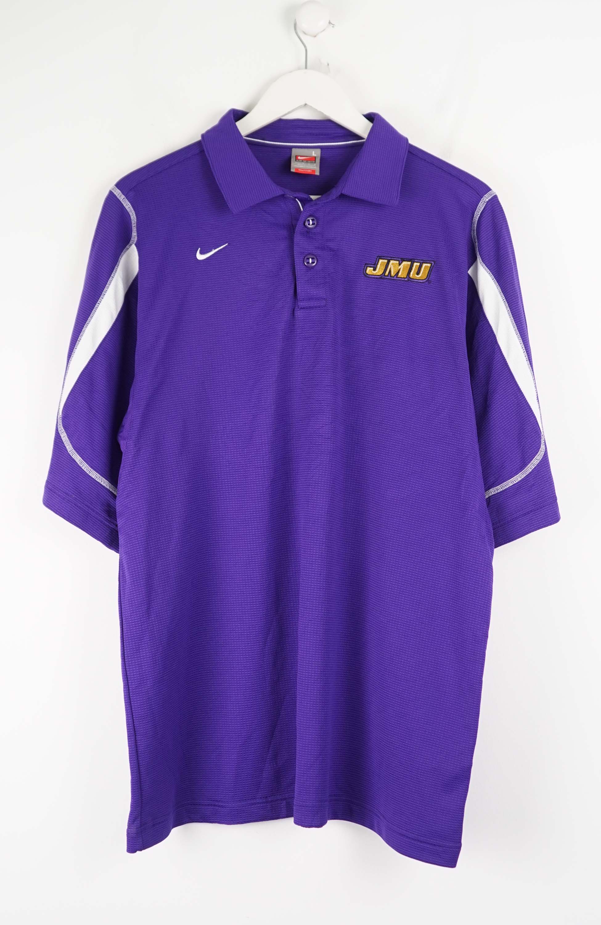 VINTAGE NIKE JAMES MADISON UNIVERSITY POLO SHIRT (XL)