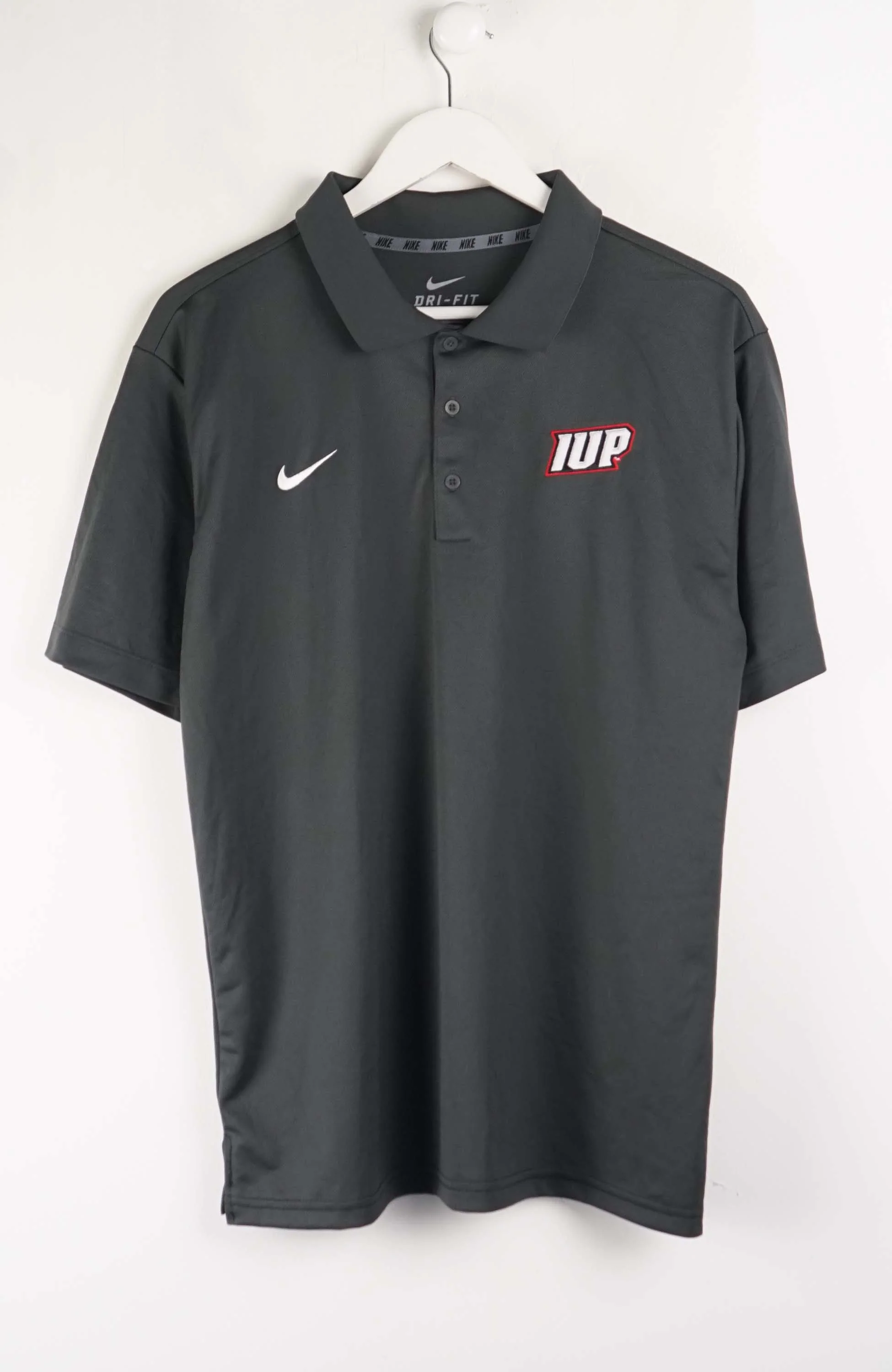 VINTAGE NIKE JERSEY POLO SHIRT (M)