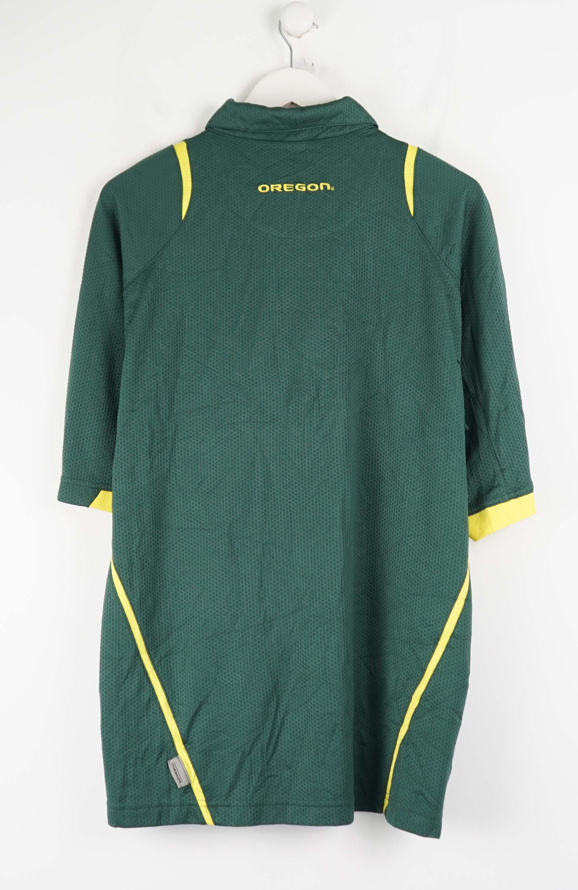 VINTAGE NIKE OREGON JERSEY POLO SHIRT (L) - Image 2