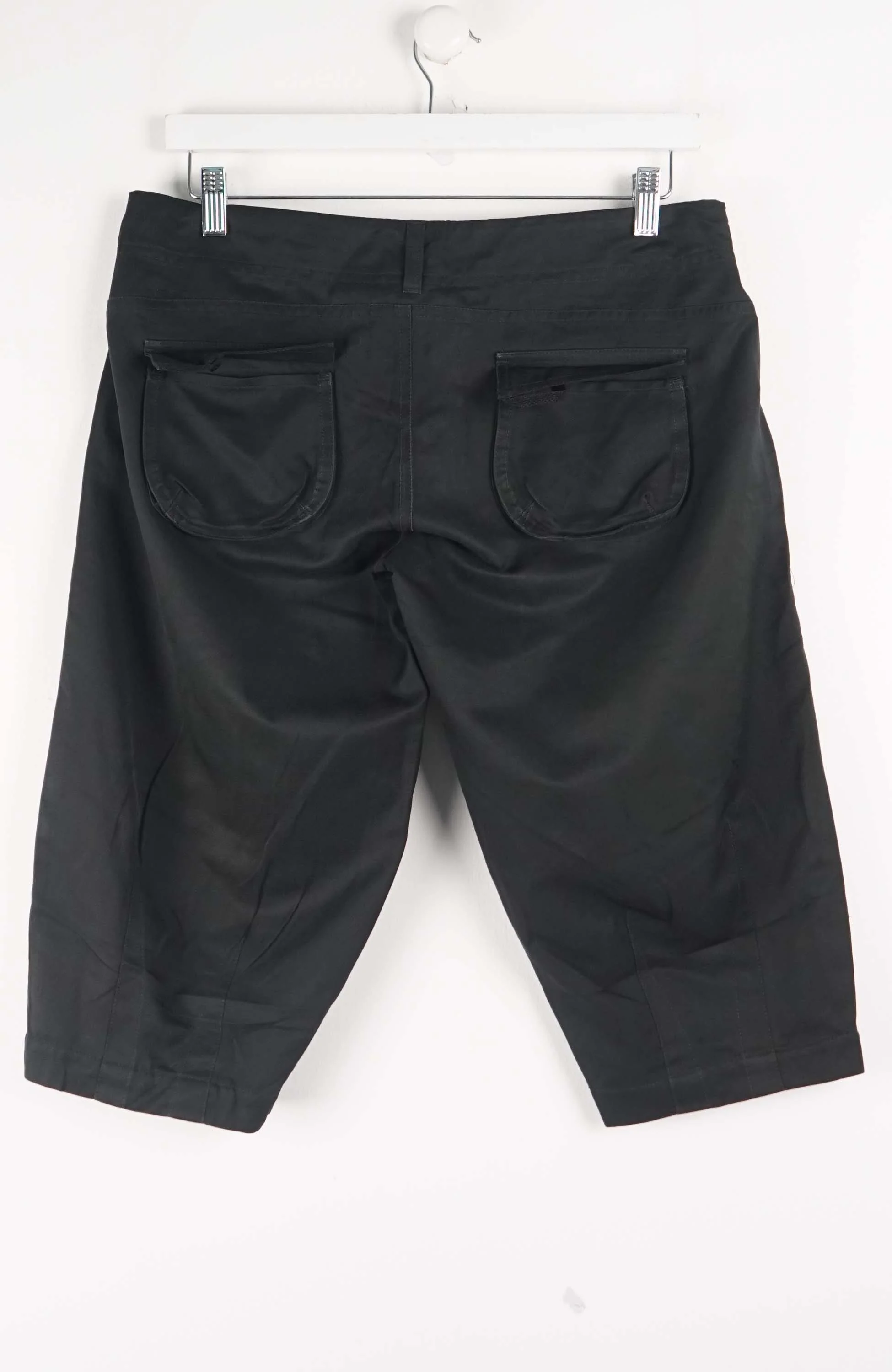 VINTAGE NIKE TRACK PANT SHORTS (L) - Image 3