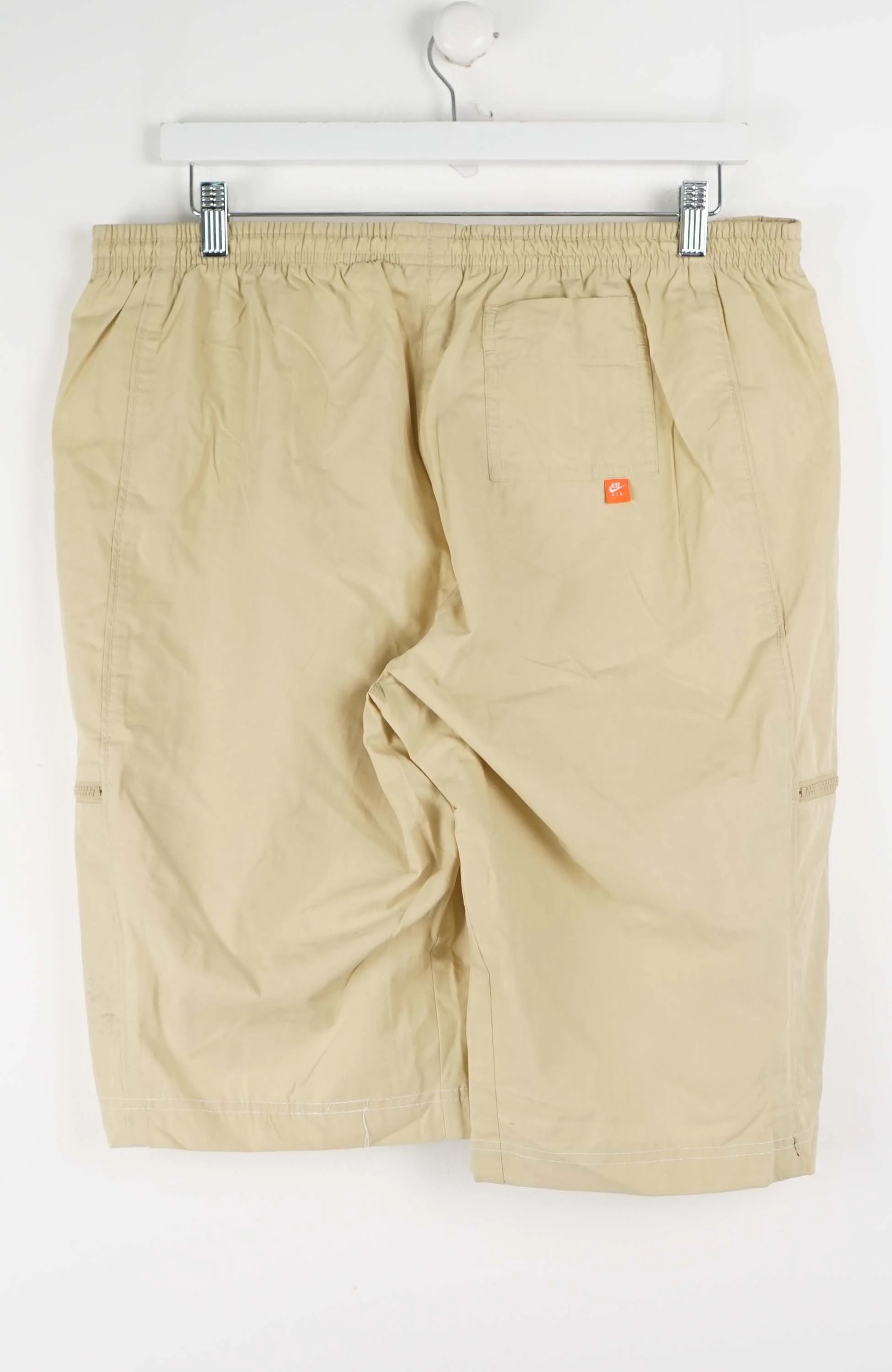 VINTAGE NIKE TRACK PANT SHORTS (XL) - Image 3