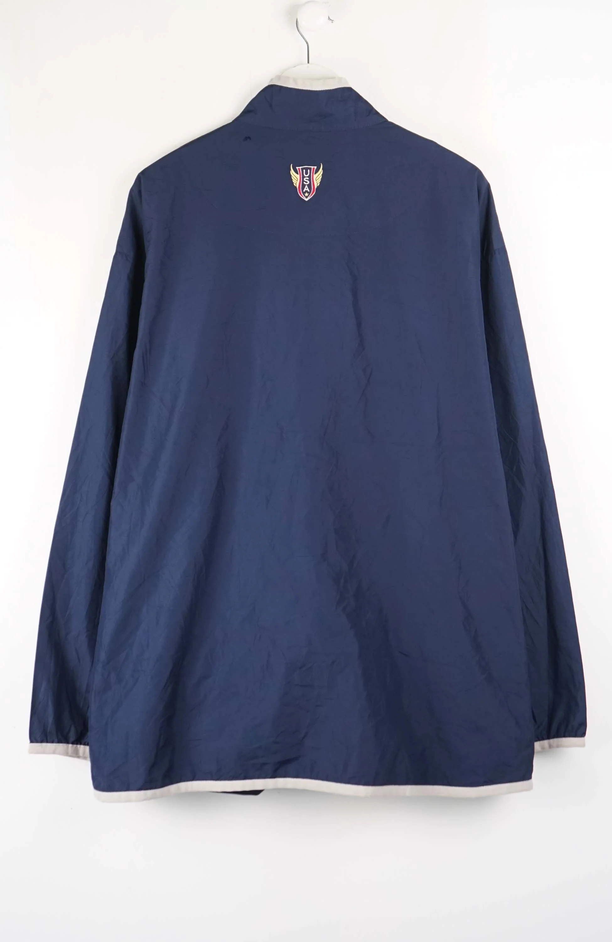 VINTAGE NIKE USA WINDBREAKER (XXL) - Image 2