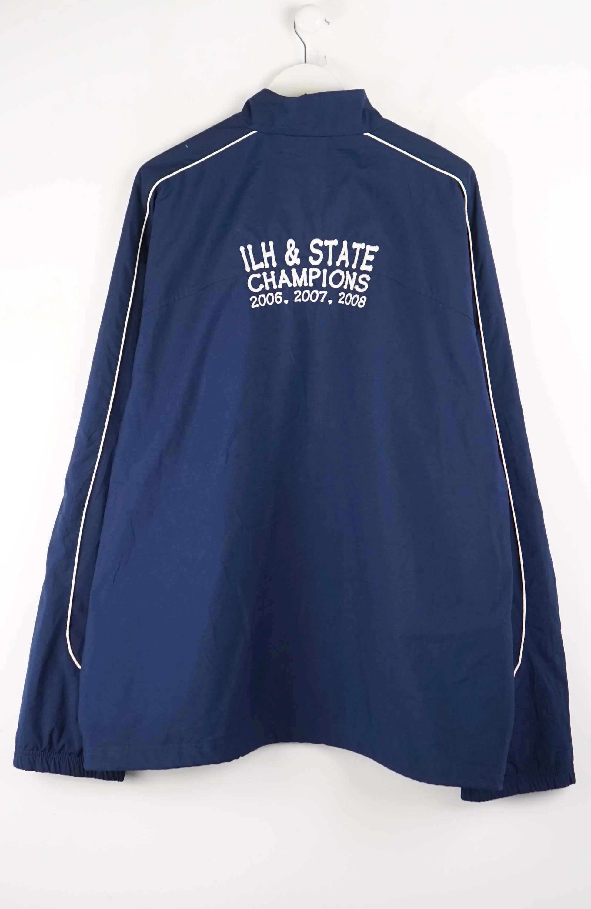 VINTAGE NIKE VARSITY WINDBREAKER (XXL) - Image 2