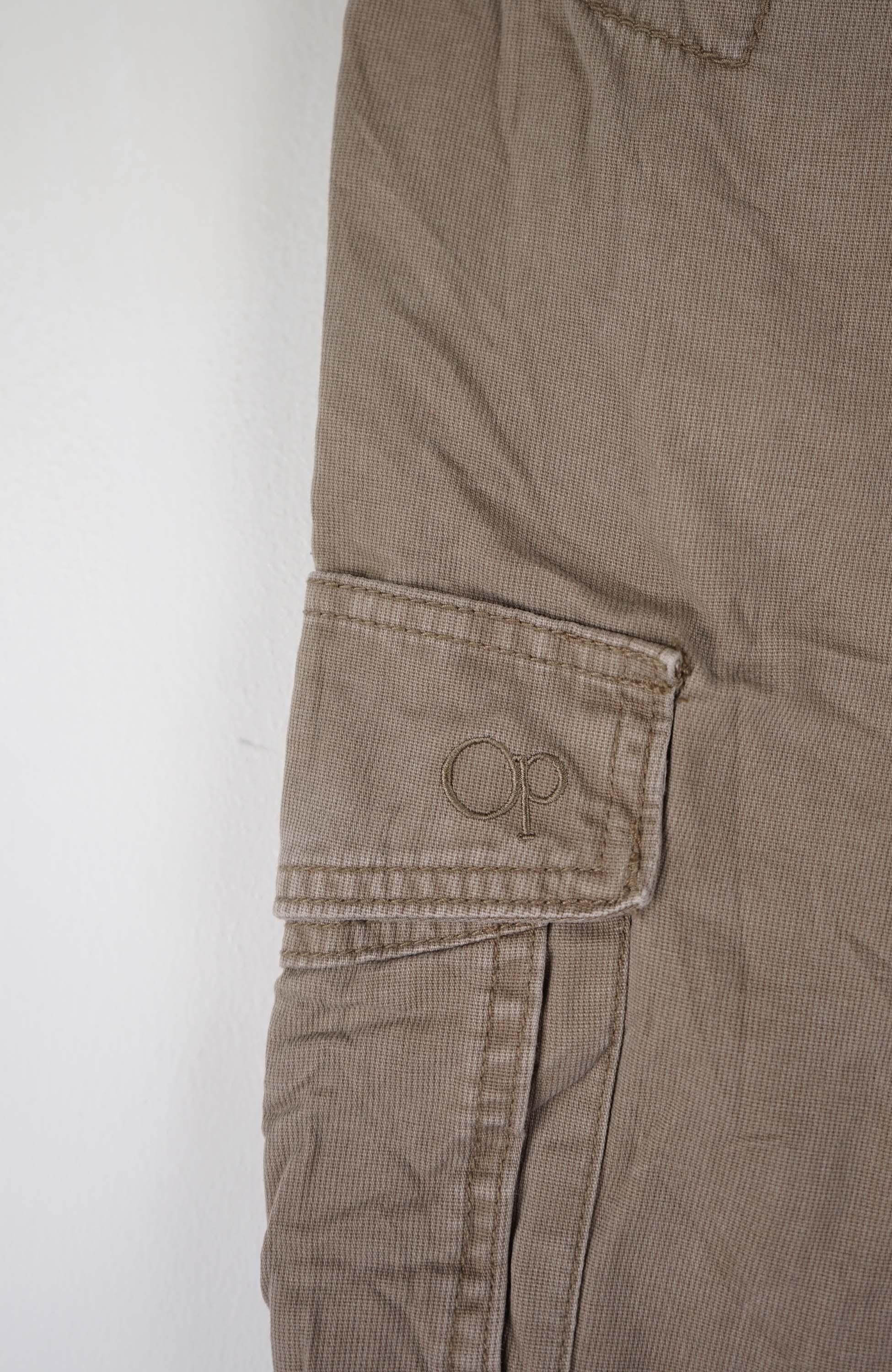 VINTAGE OCEAN PACIFIC CARGO SHORTS W30 - Image 2