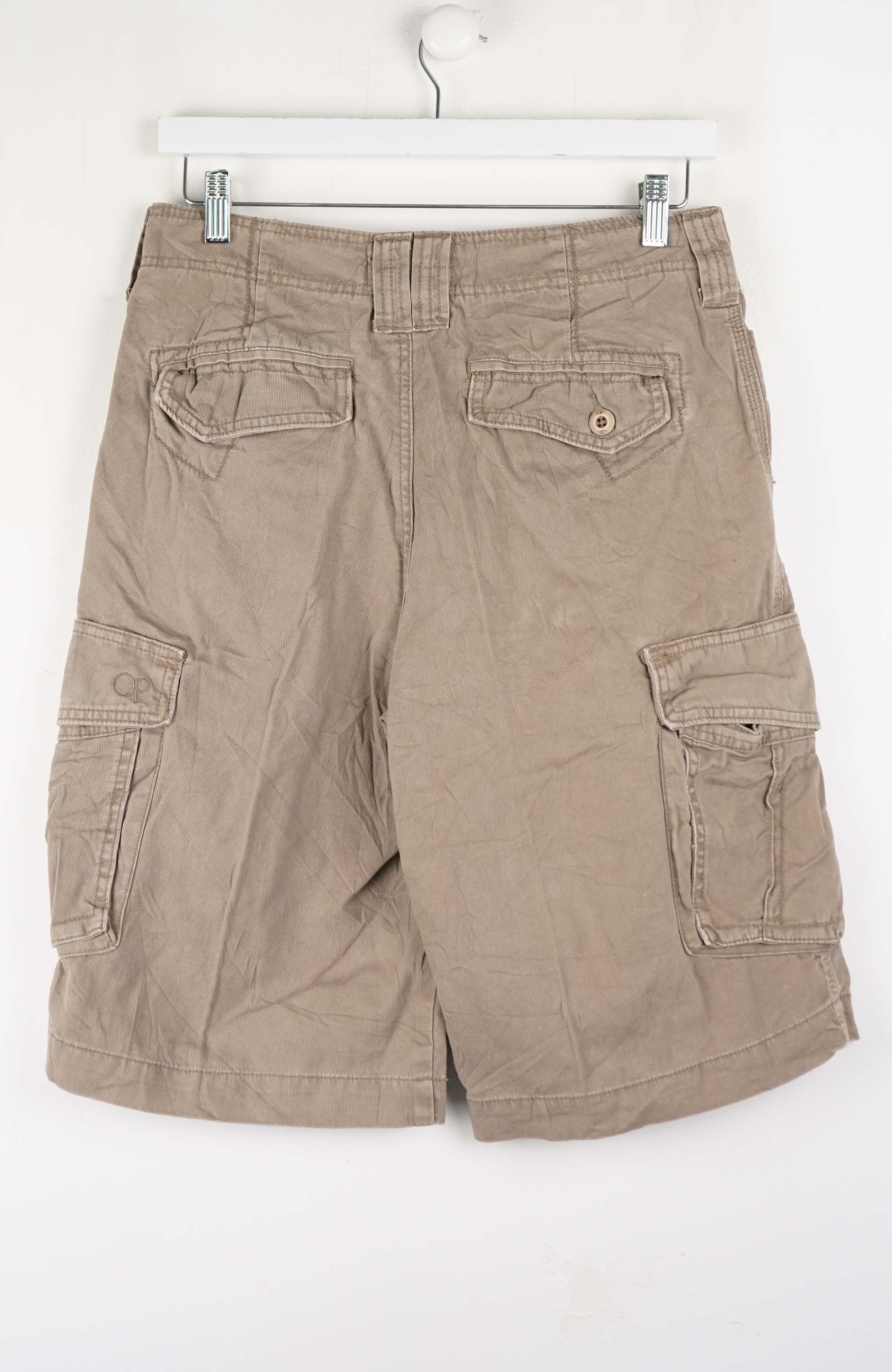 VINTAGE OCEAN PACIFIC CARGO SHORTS W30 - Image 3