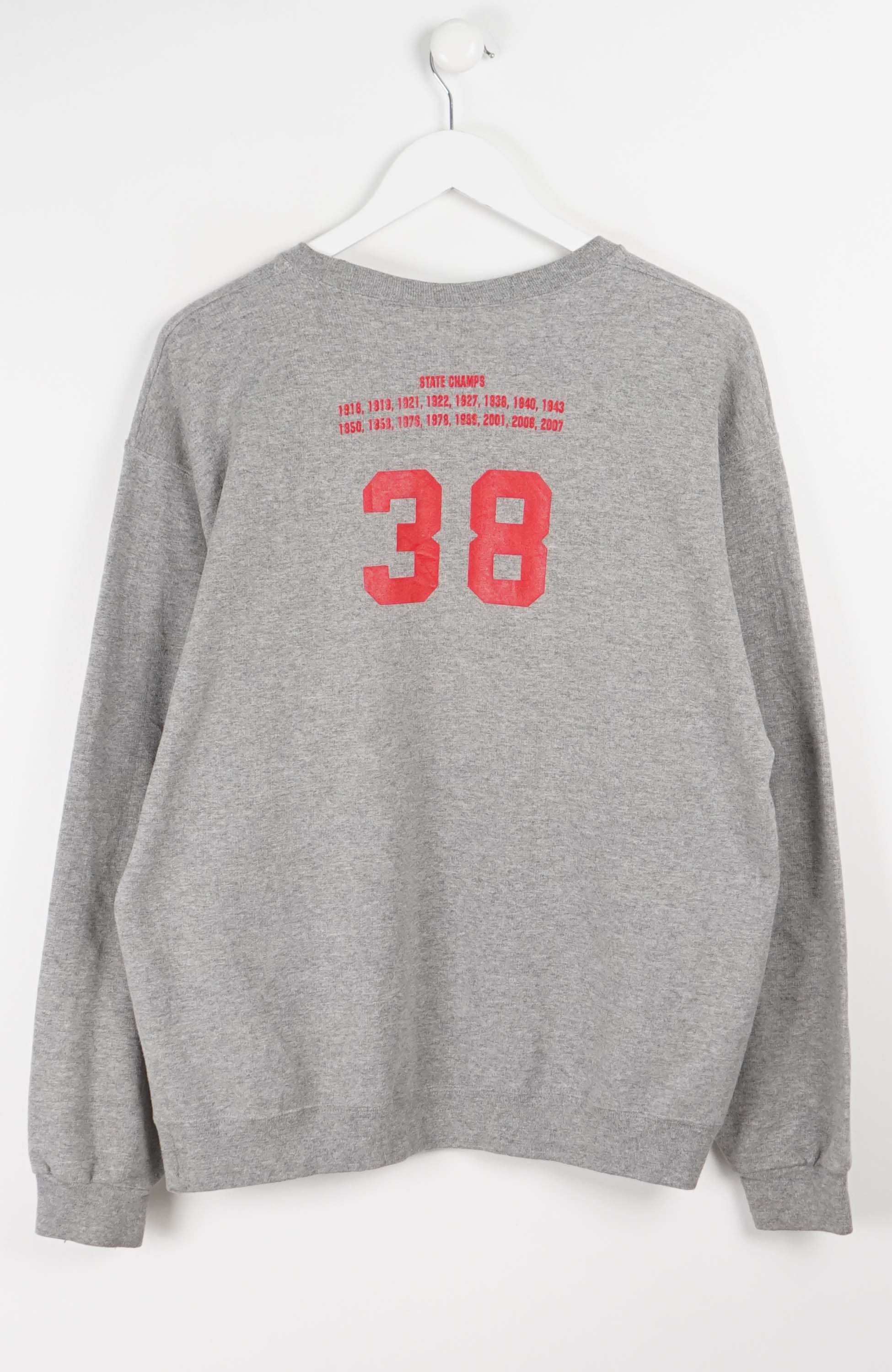 VINTAGE PARKERSBURG FOOTBALL SWEATER (L) - Image 2