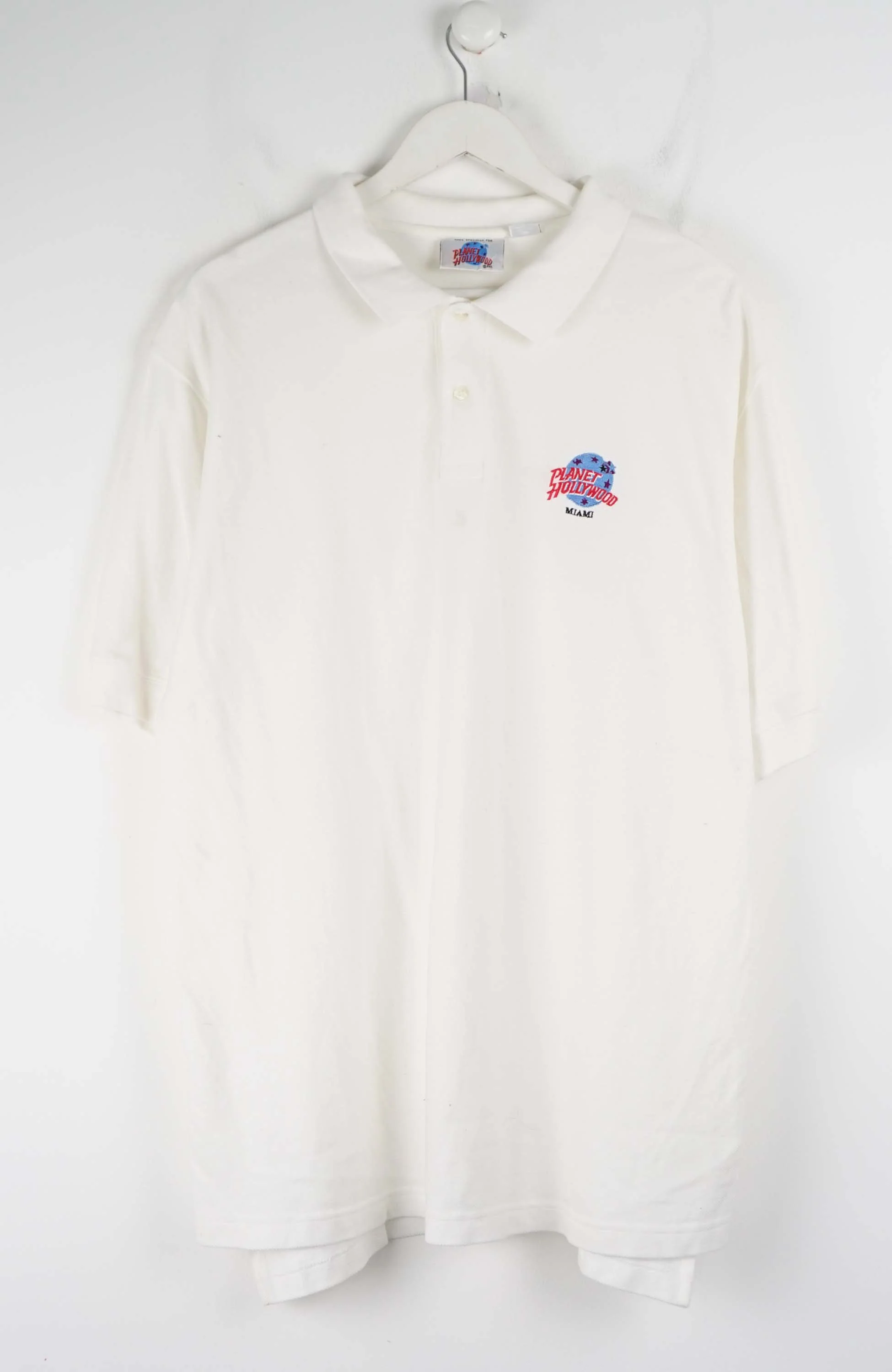 VINTAGE PLANET HOLLYWOOD POLO SHIRT (XL)