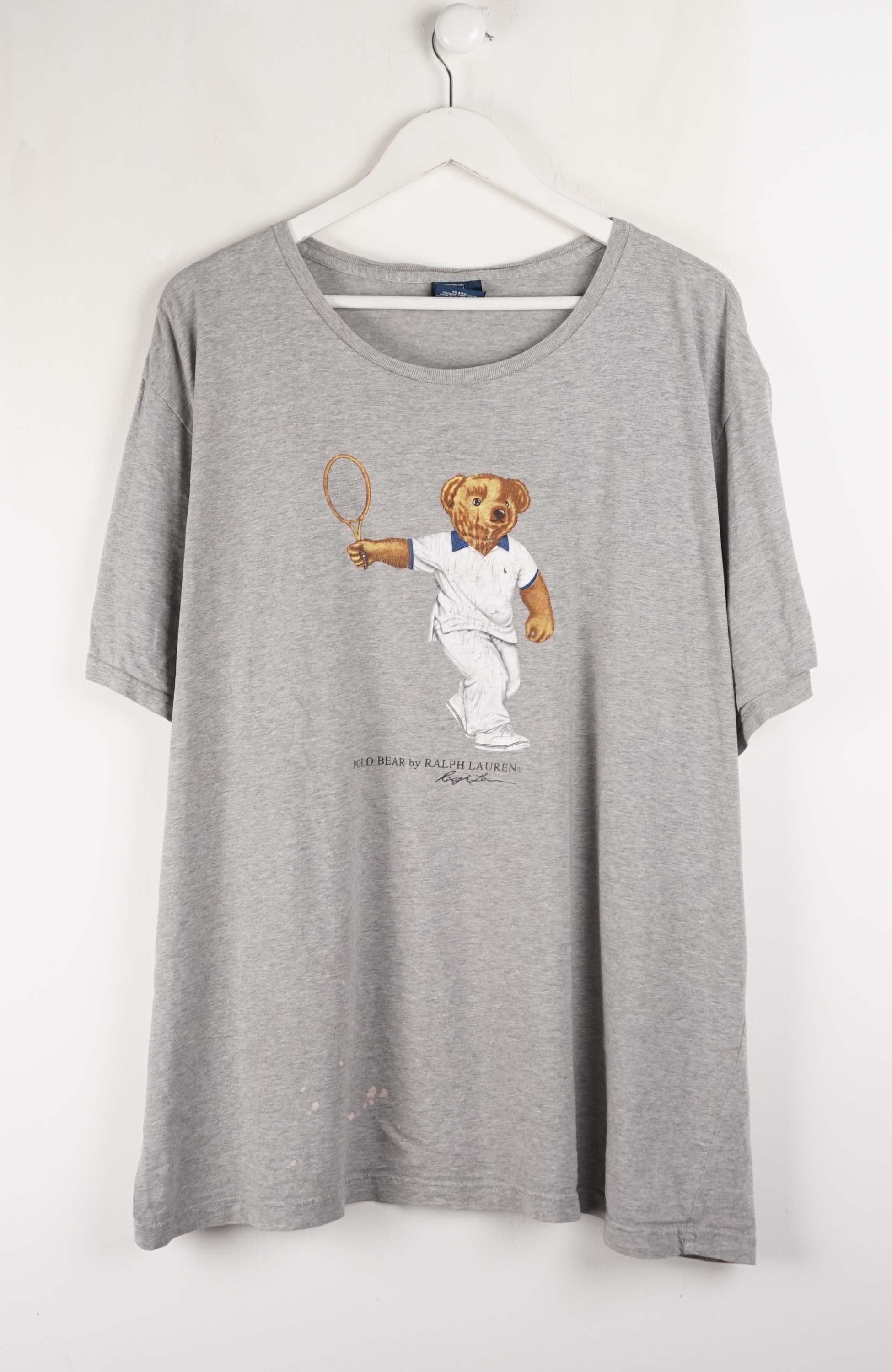 VINTAGE POLO BEAR RALPH LAUREN T-SHIRT (XXL)