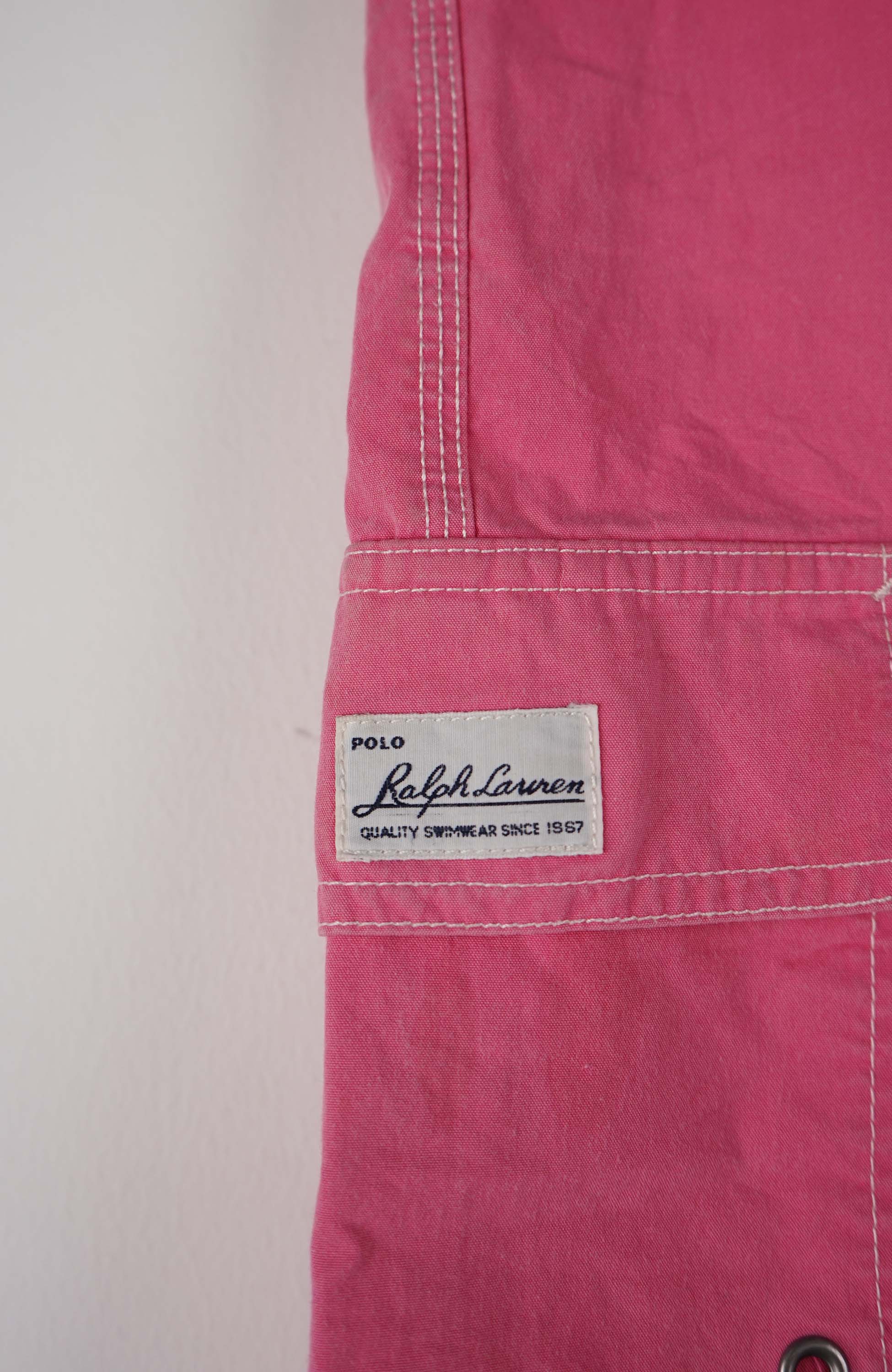 VINTAGE POLO RALPH LAUREN BOARD SHORTS W36 - Image 2