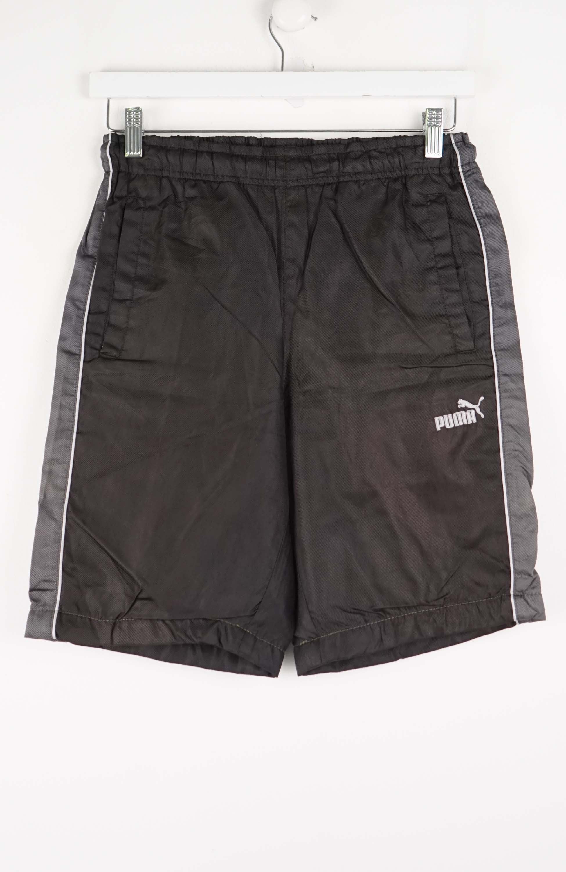 VINTAGE PUMA TRACK PANT SHORTS (S)