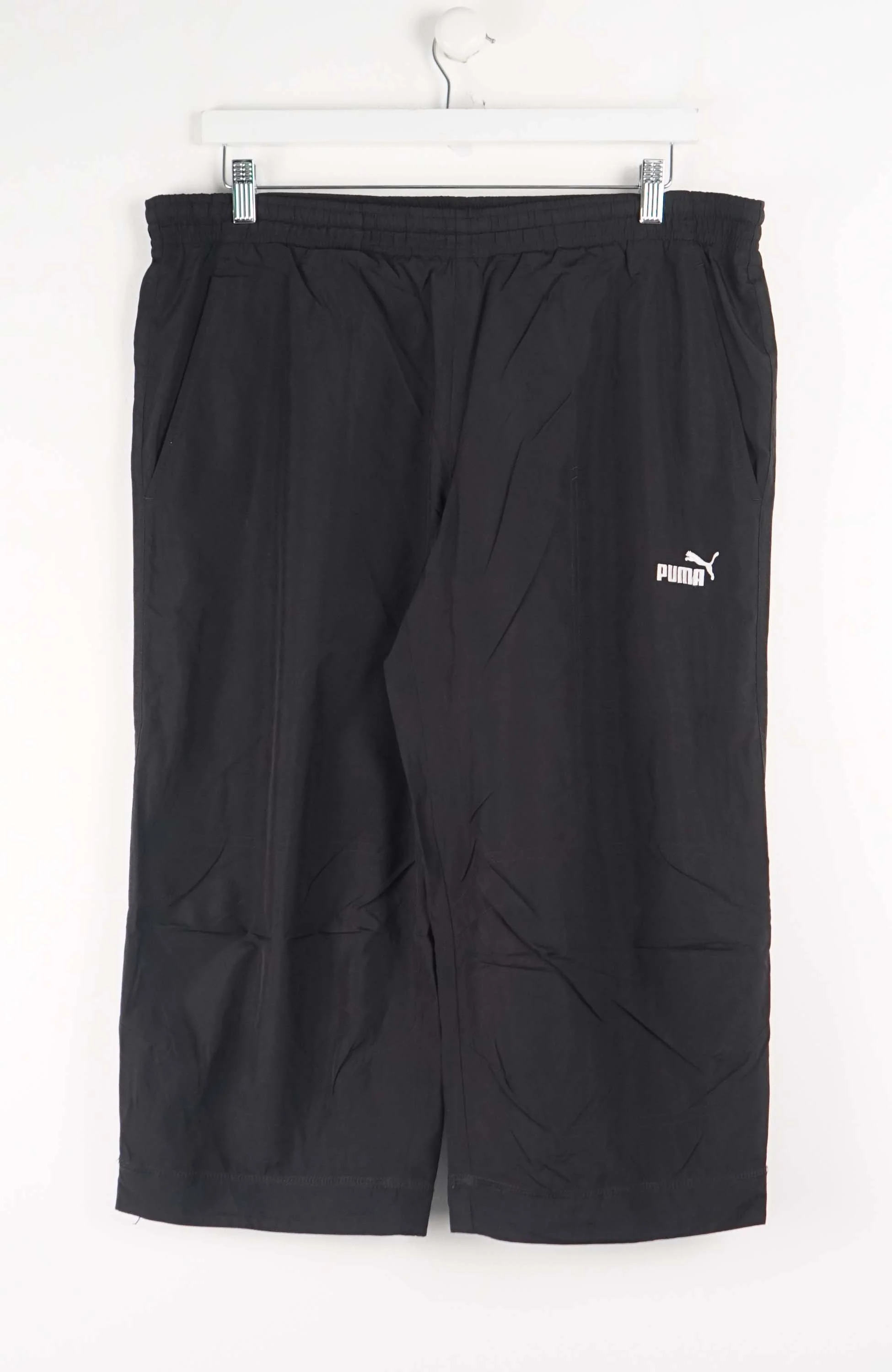 VINTAGE PUMA TRACK PANT SHORTS (XL)