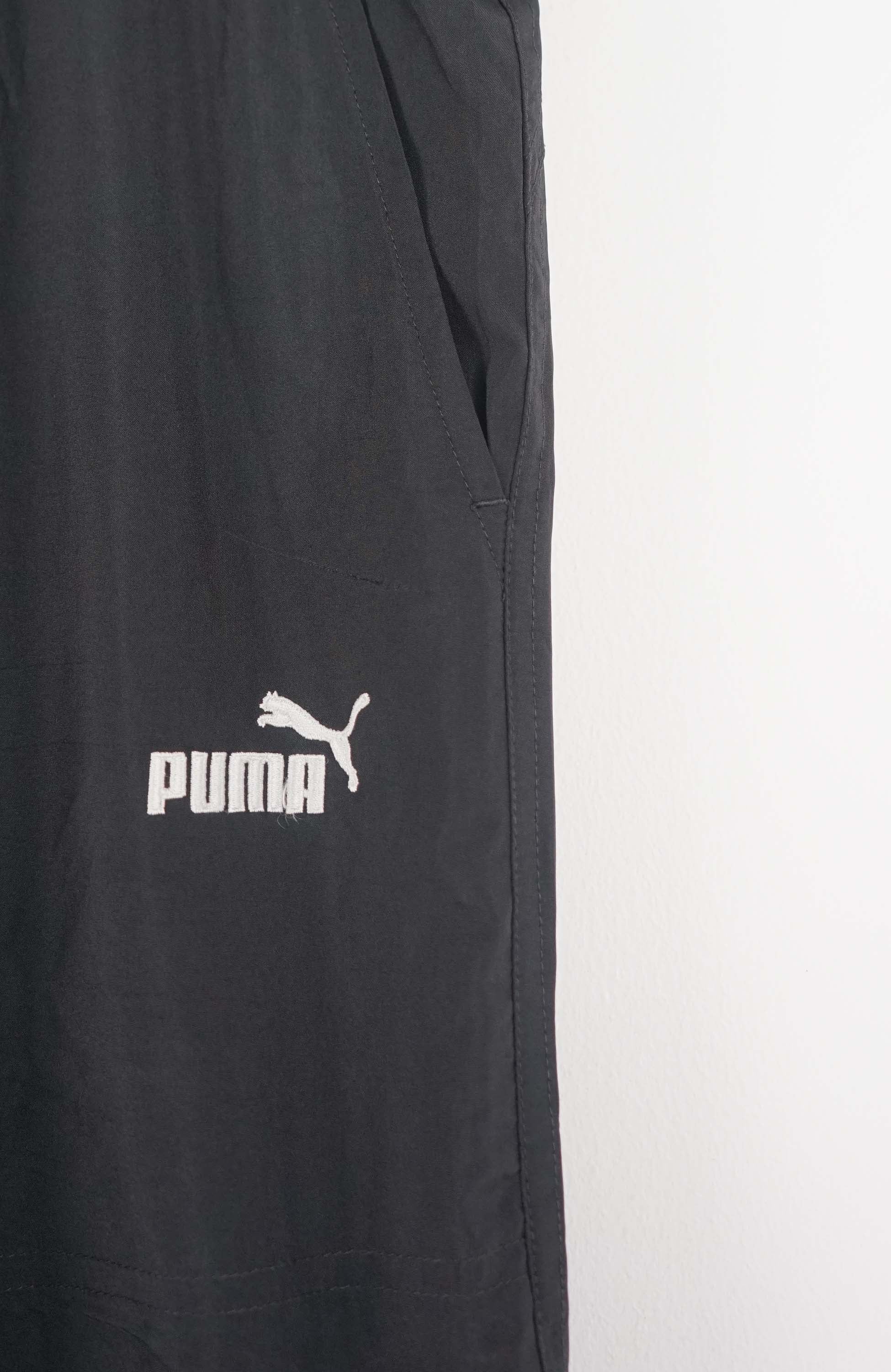 VINTAGE PUMA TRACK PANT SHORTS (XL) - Image 2