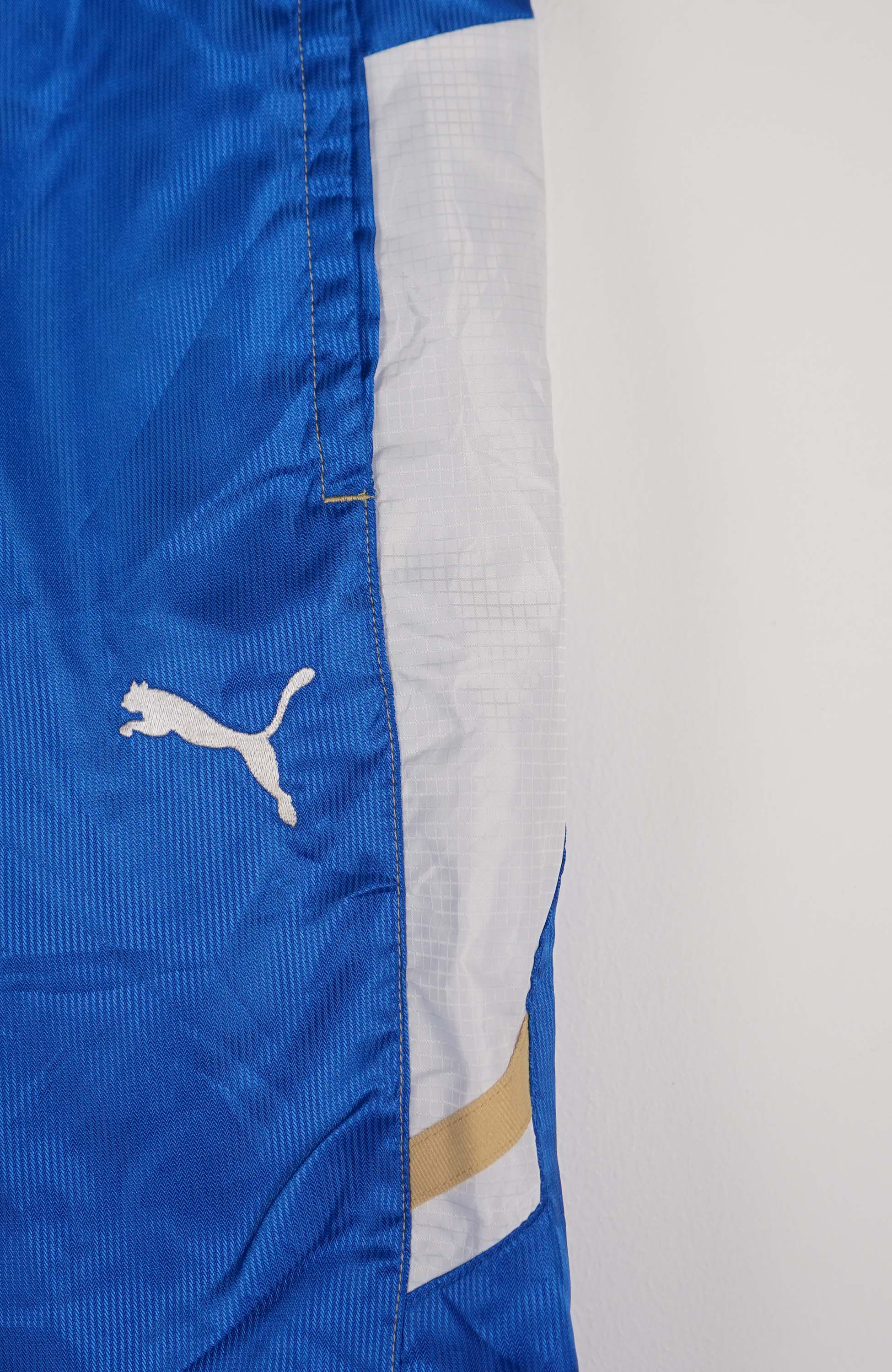 VINTAGE PUMA TRACK PANT SHORTS (XL) - Image 2