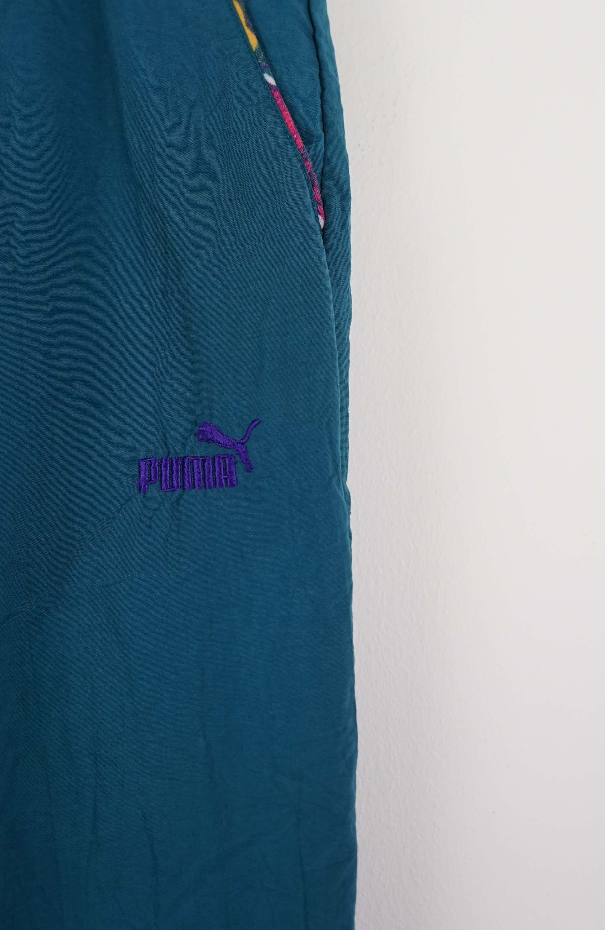 VINTAGE PUMA TRACK PANTS (M) - Image 2
