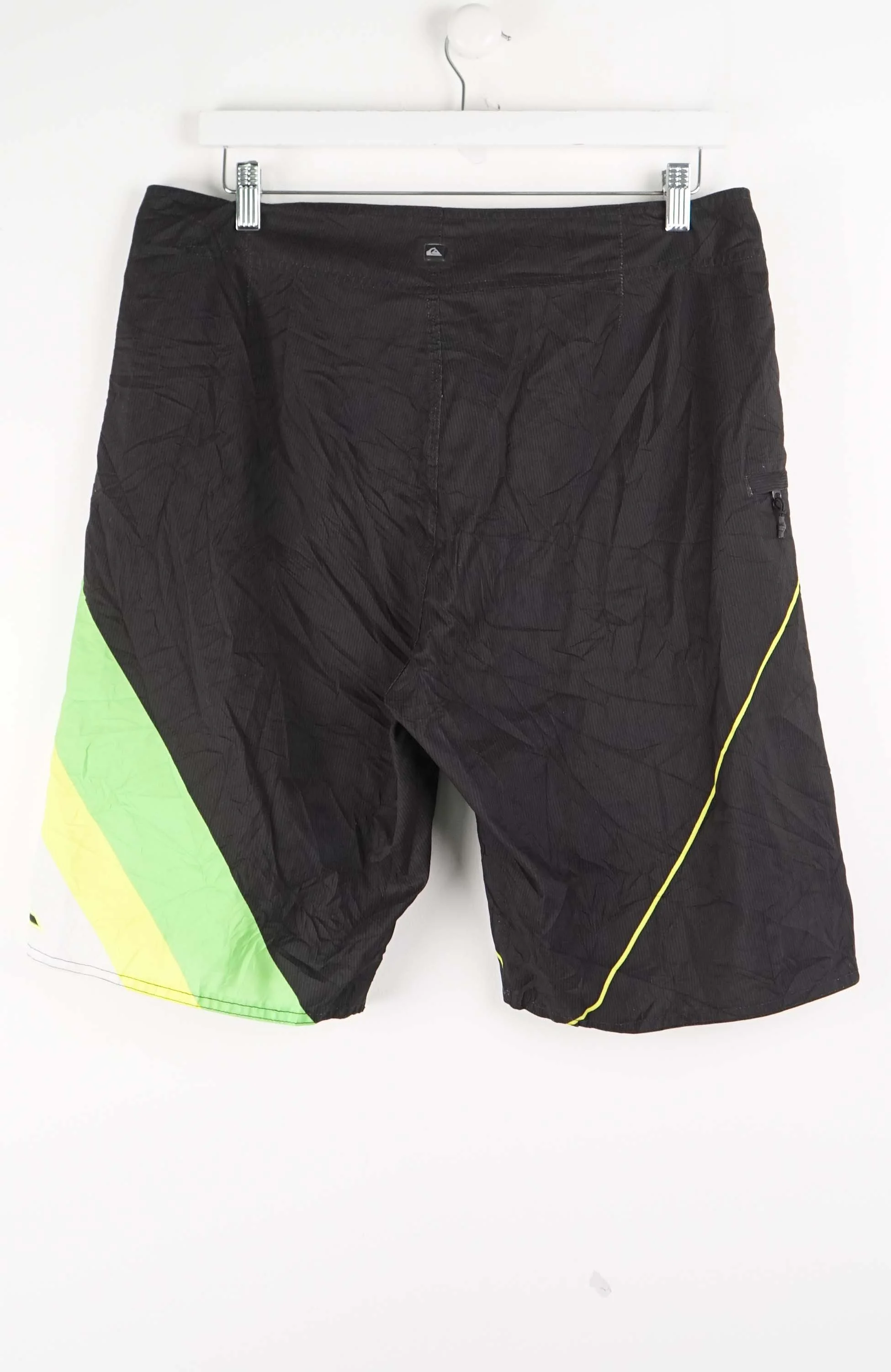 VINTAGE QUIKSILVER BOARD SHORTS W35 - Image 3