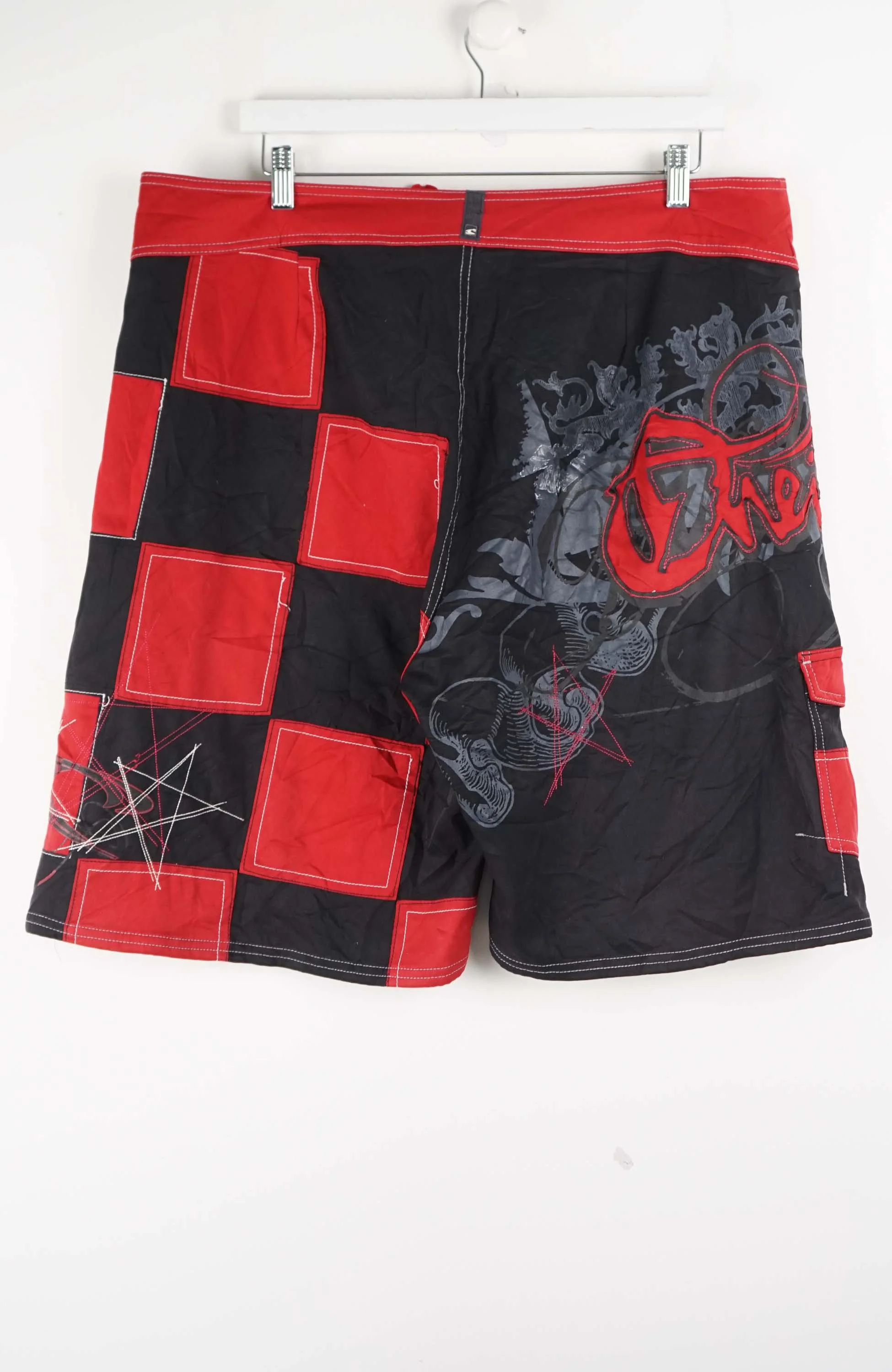 VINTAGE QUIKSILVER BOARD SHORTS W38 - Image 2
