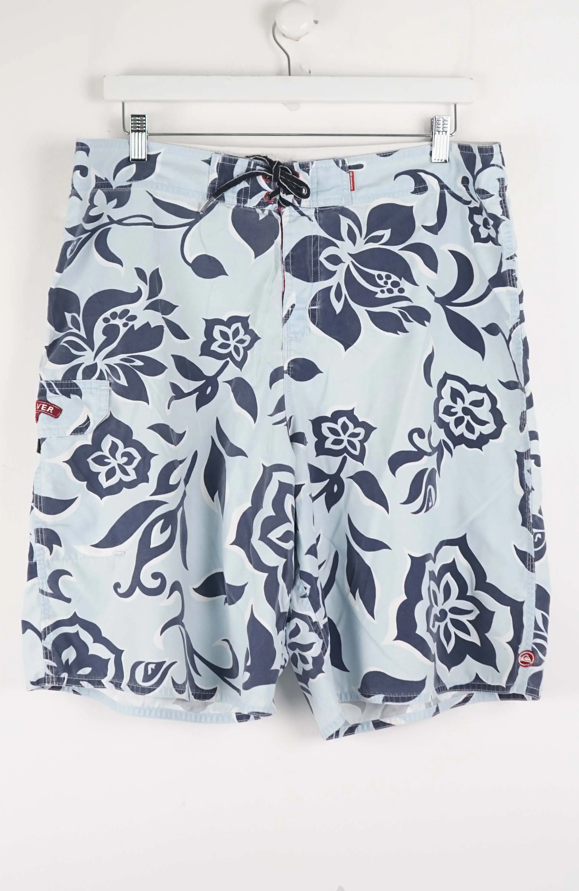 VINTAGE QUIKSILVER SURF BOARD SHORTS W35