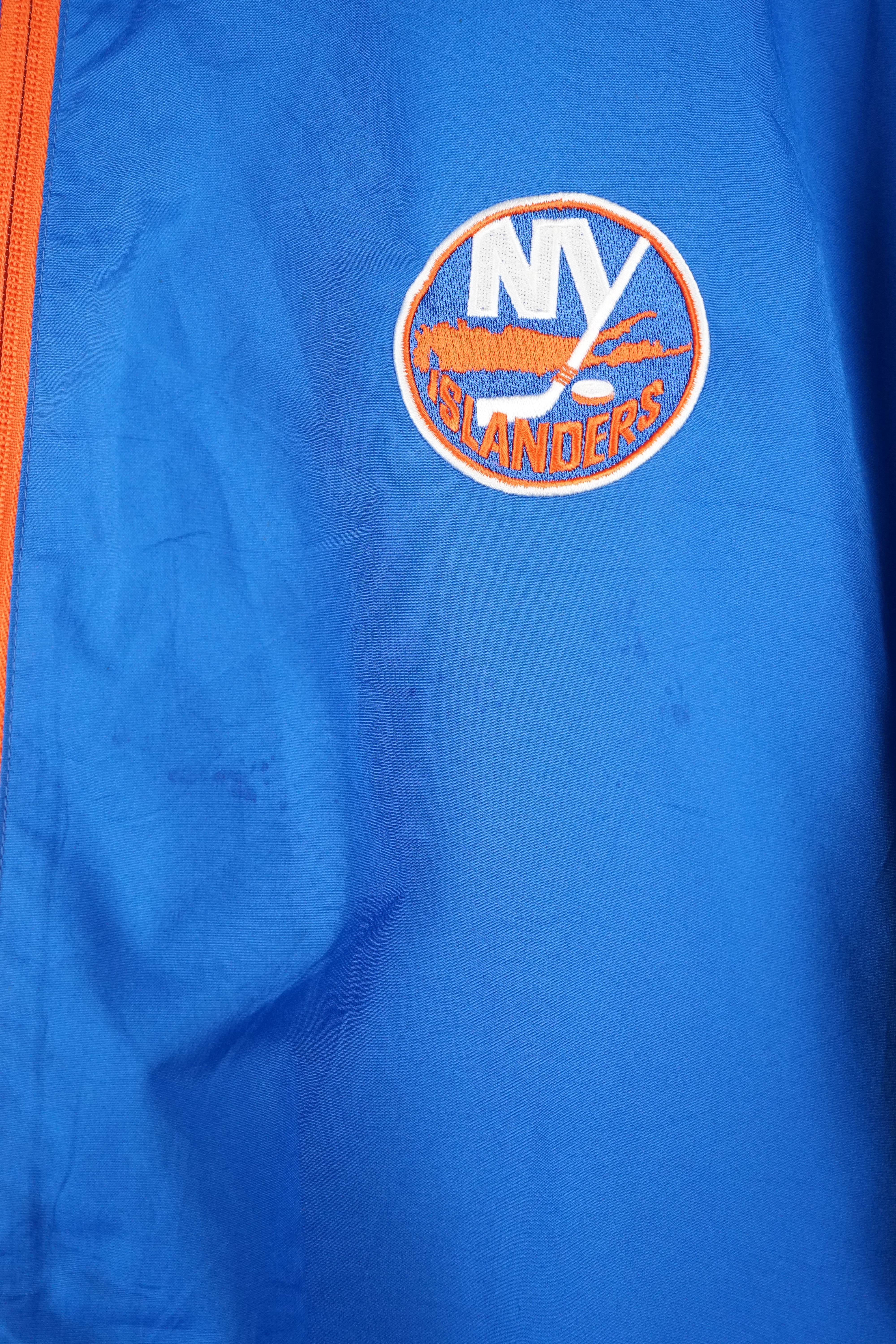 VINTAGE REEBOK NEW YORK ISLANDERS WINDBREAKER (XXL) - Image 3