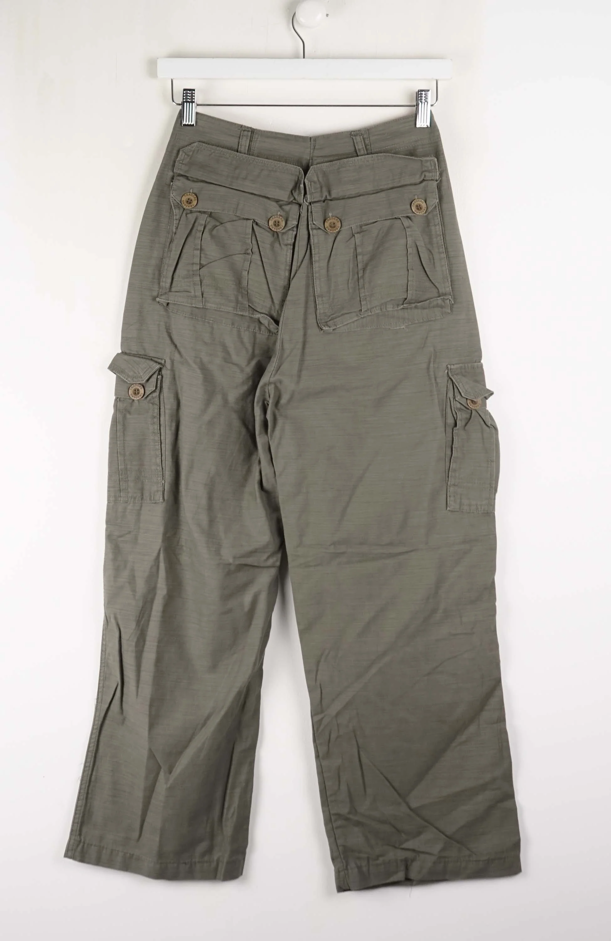 VINTAGE REWORK CARGO PANTS W26 - Image 3