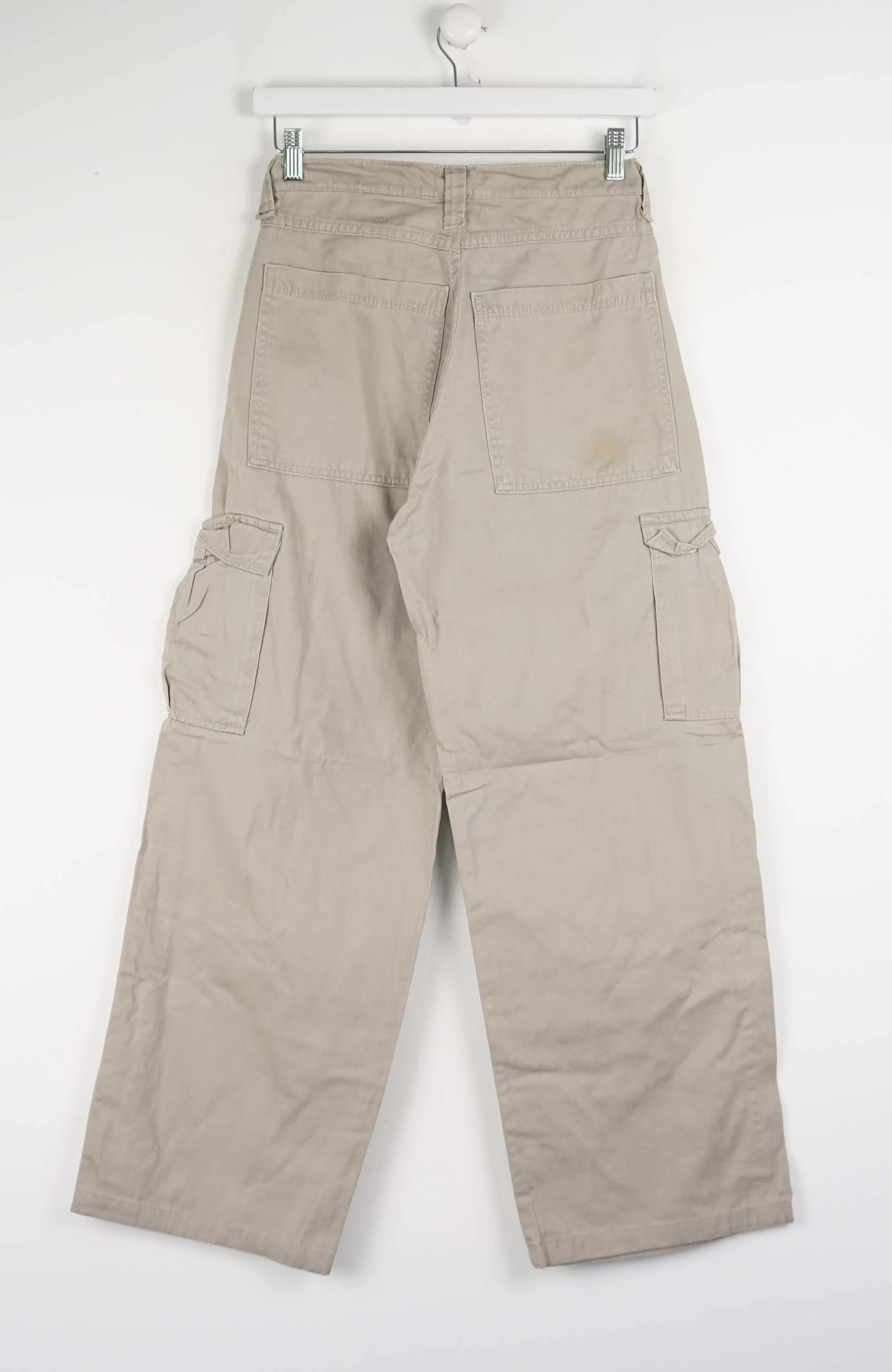 VINTAGE REWORK CARGO PANTS W27 - Image 4
