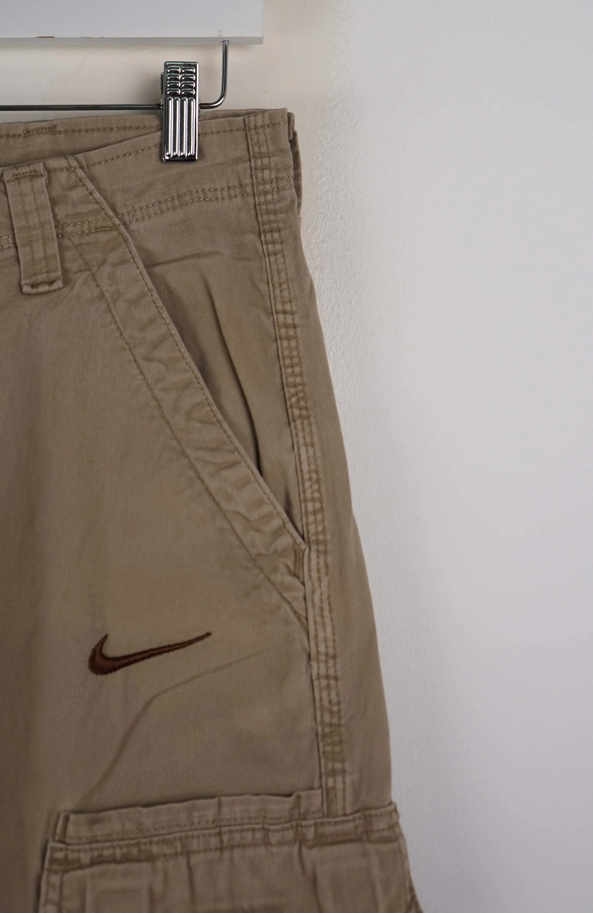 VINTAGE REWORK CARGO PANTS W32 - Image 2
