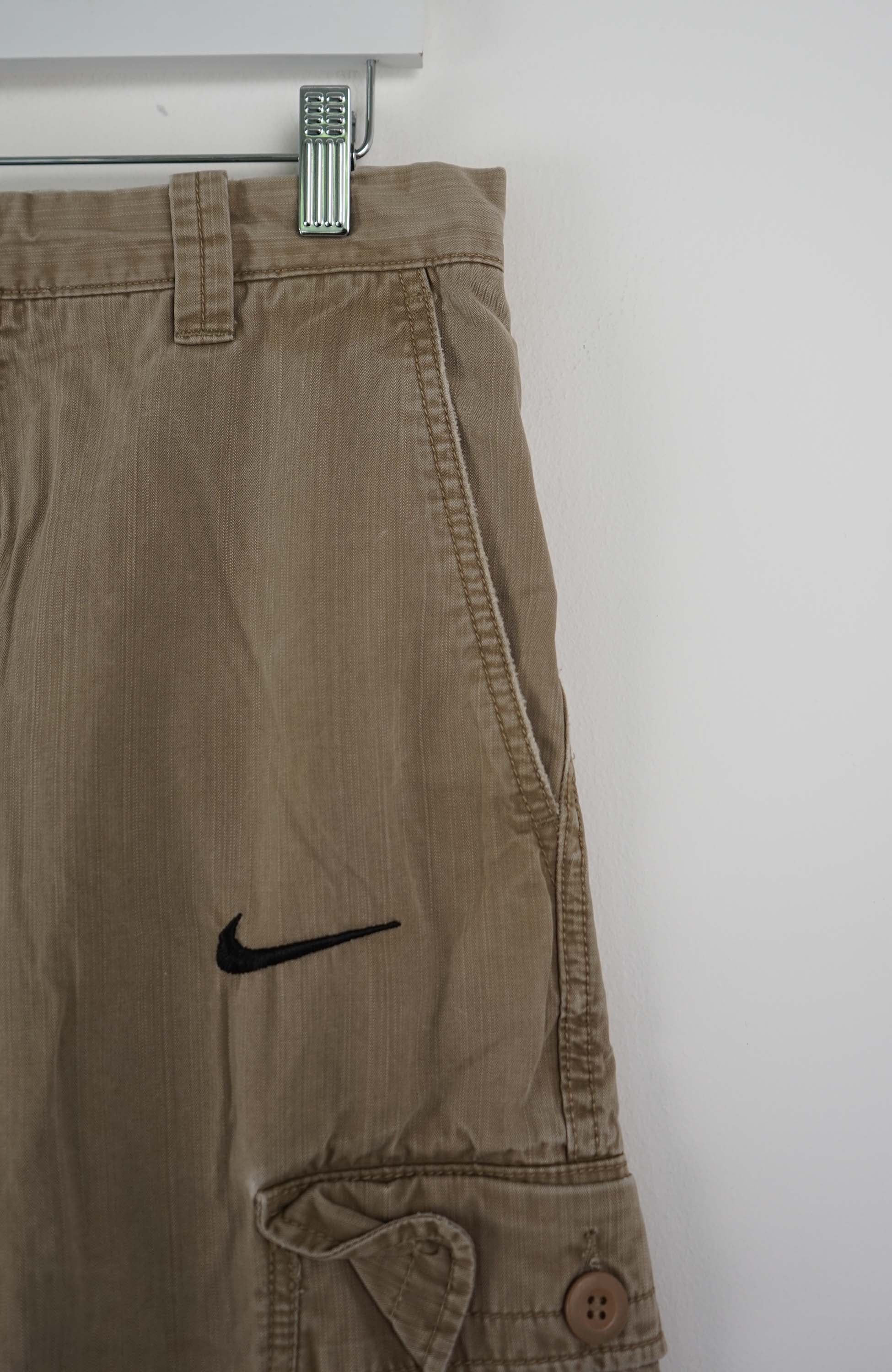 VINTAGE REWORK CARGO PANTS W34 - Image 2