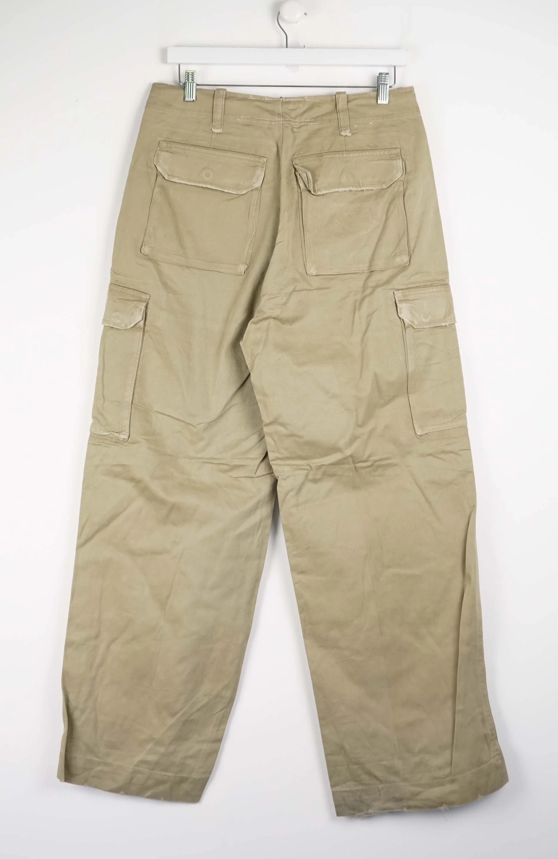 VINTAGE REWORK CARGO PANTS W34 - Image 4