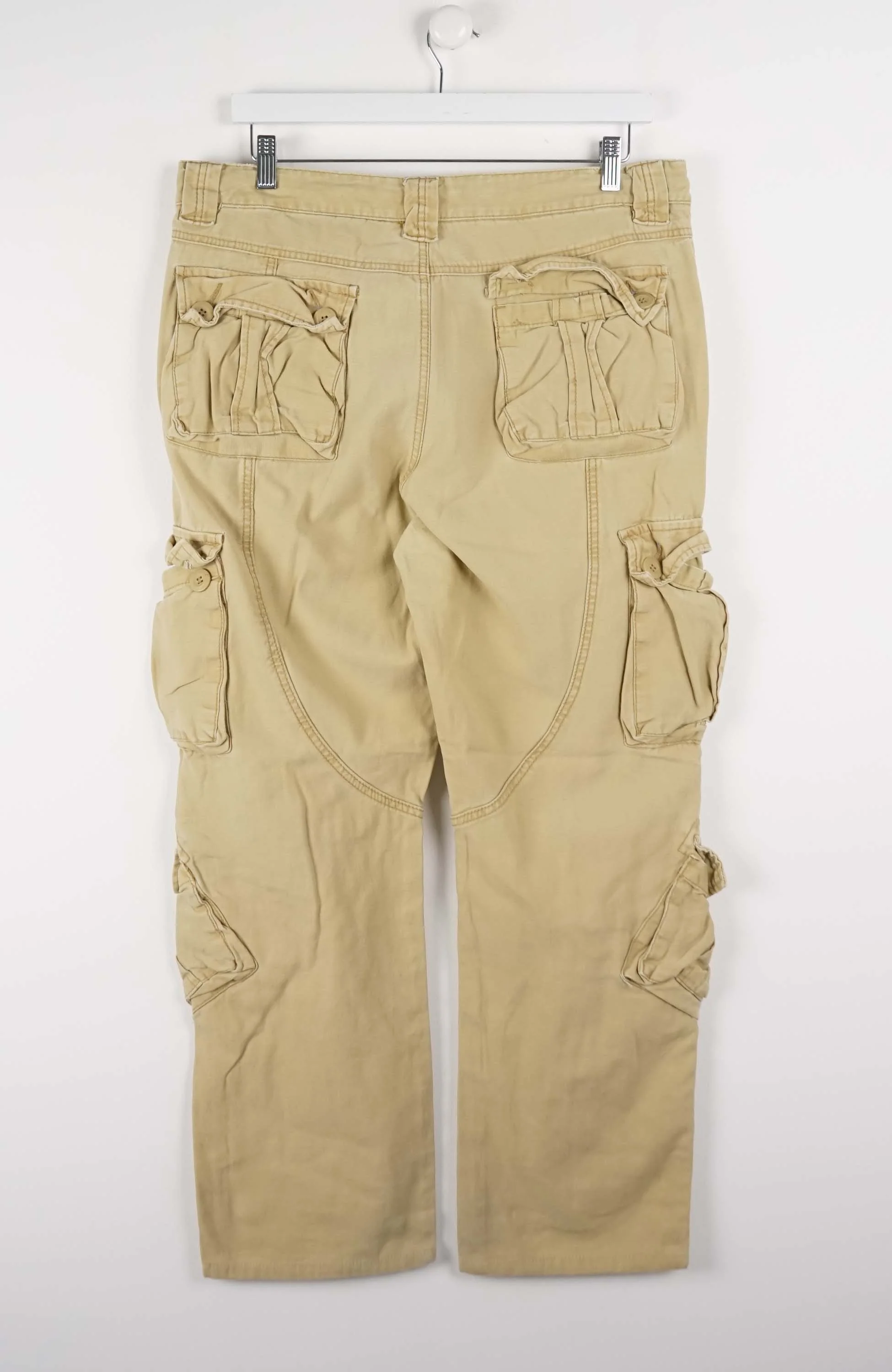 VINTAGE REWORK CARGO PANTS W36 - Image 3