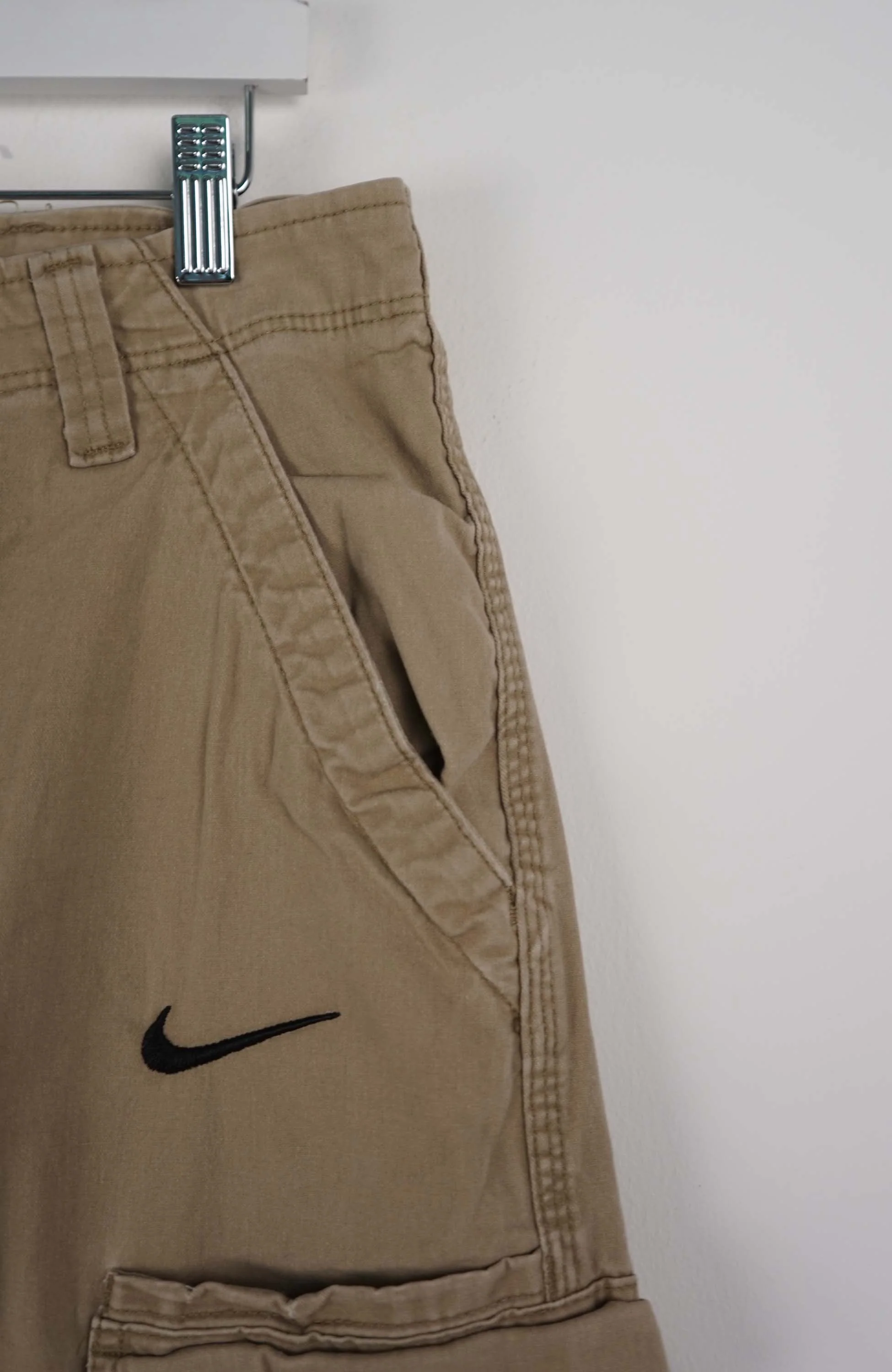 VINTAGE REWORK CARGO PANTS W36 - Image 2
