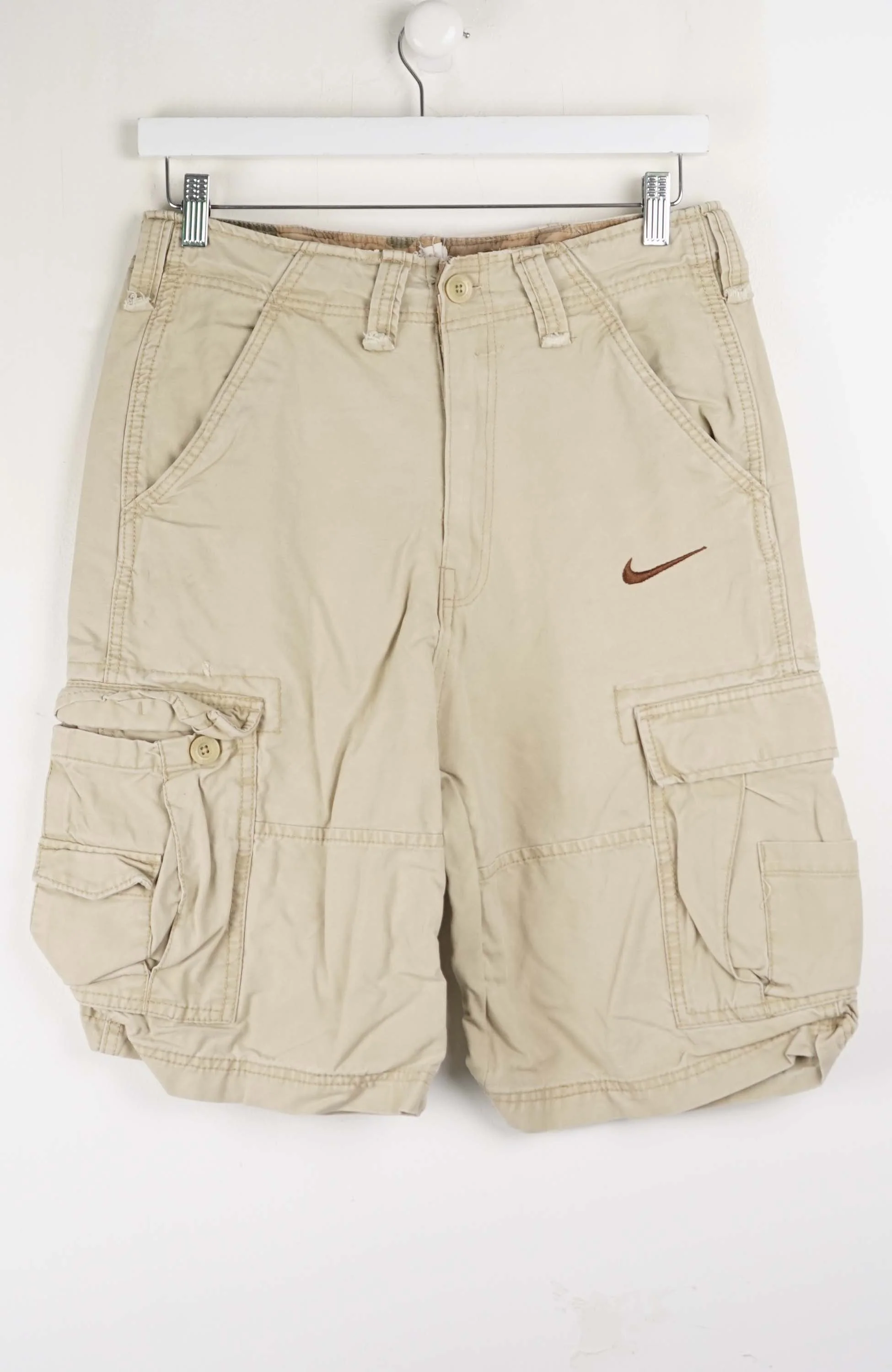 VINTAGE REWORK CARGO SHORTS W30