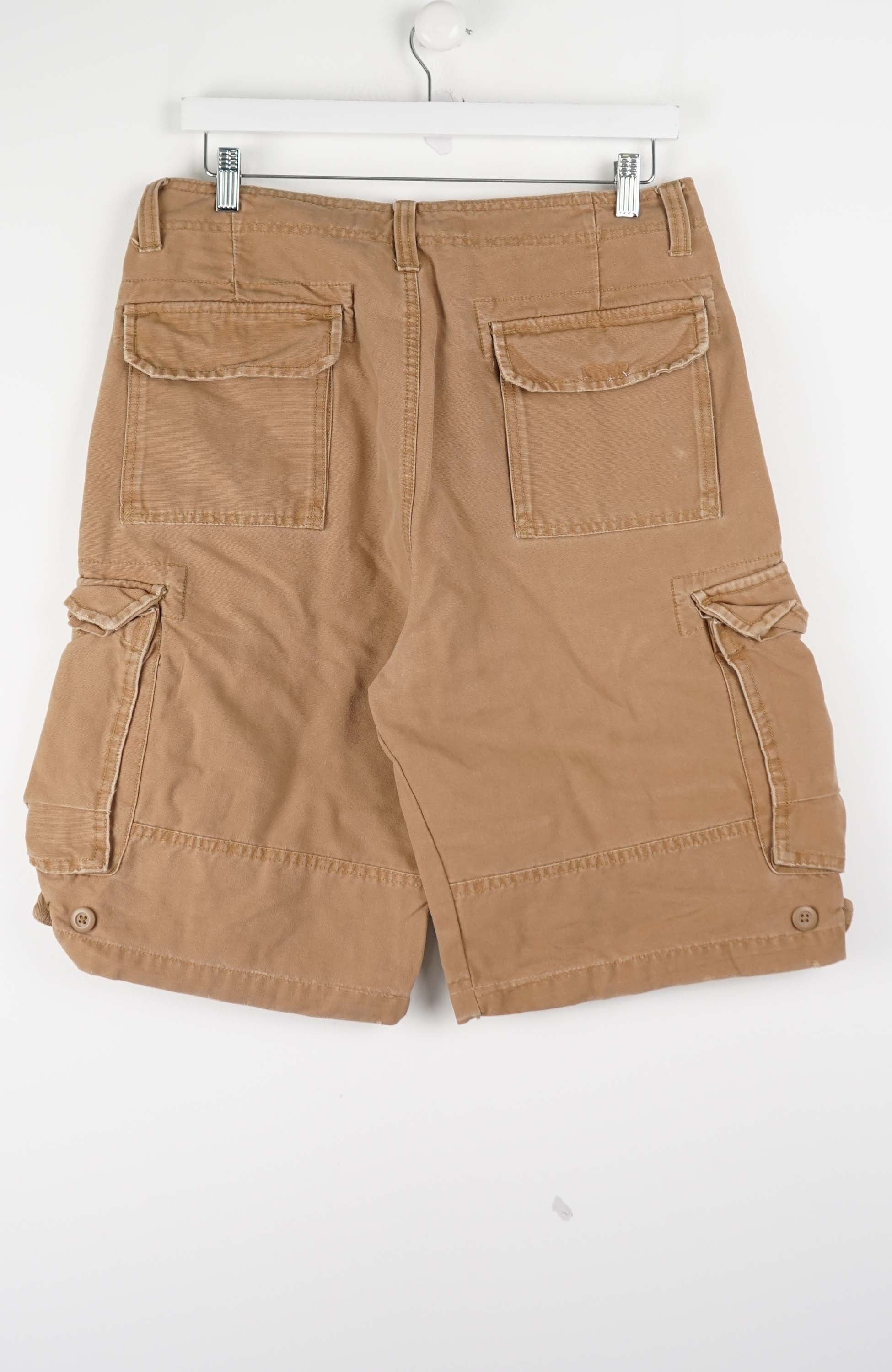 VINTAGE REWORK CARGO SHORTS W33 - Image 3