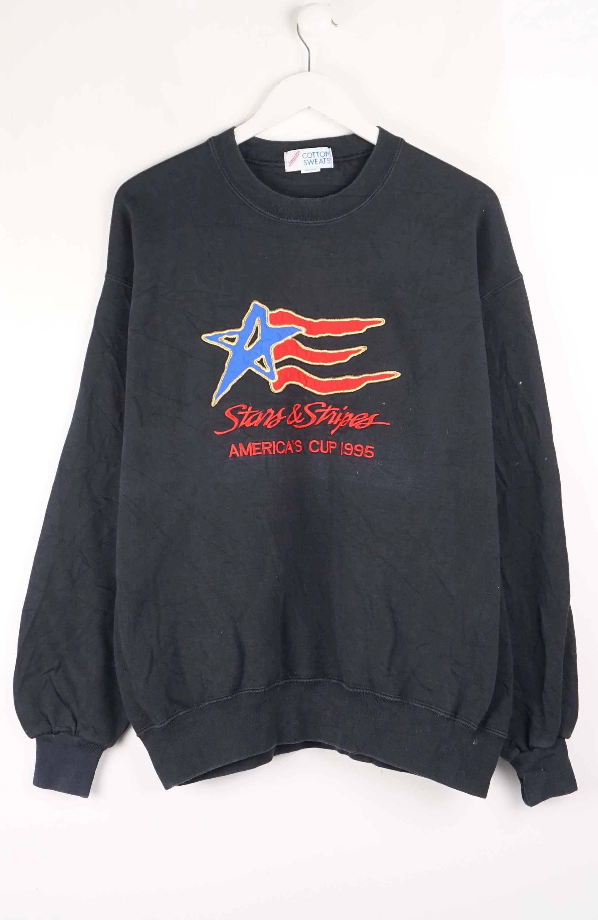 VINTAGE STARS & STRIPES AMERICA'S CUP 1995 SWEATER (L)