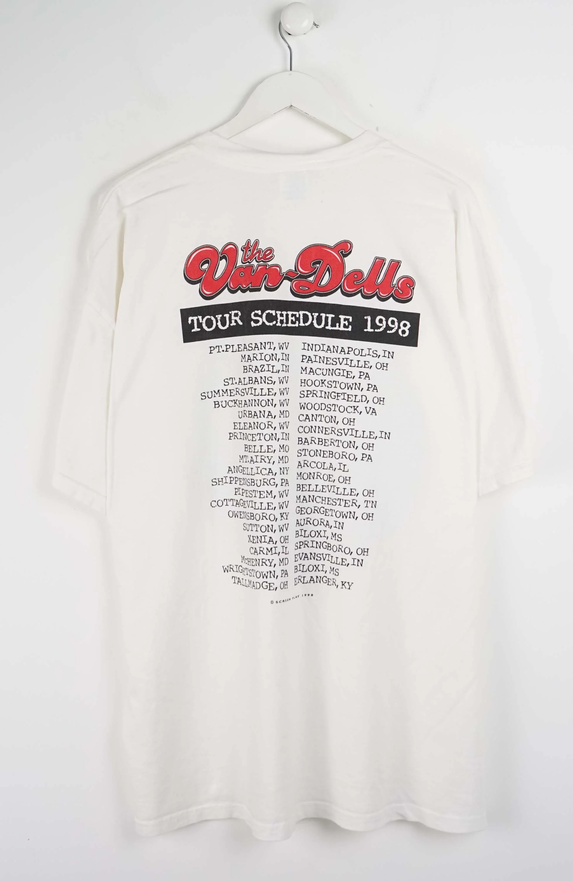 VINTAGE THE VEN DELLS T-SHIRT (XXL) - Image 2