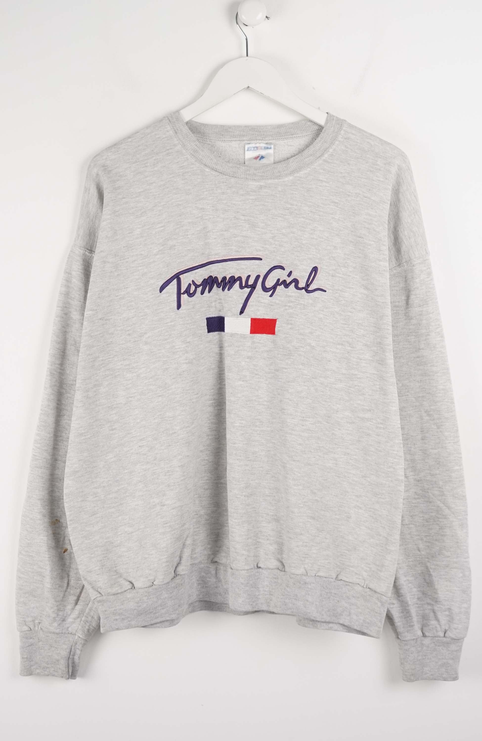 VINTAGE TOMMY HILFIGER SWEATER (M) 90'S BOOTLEG