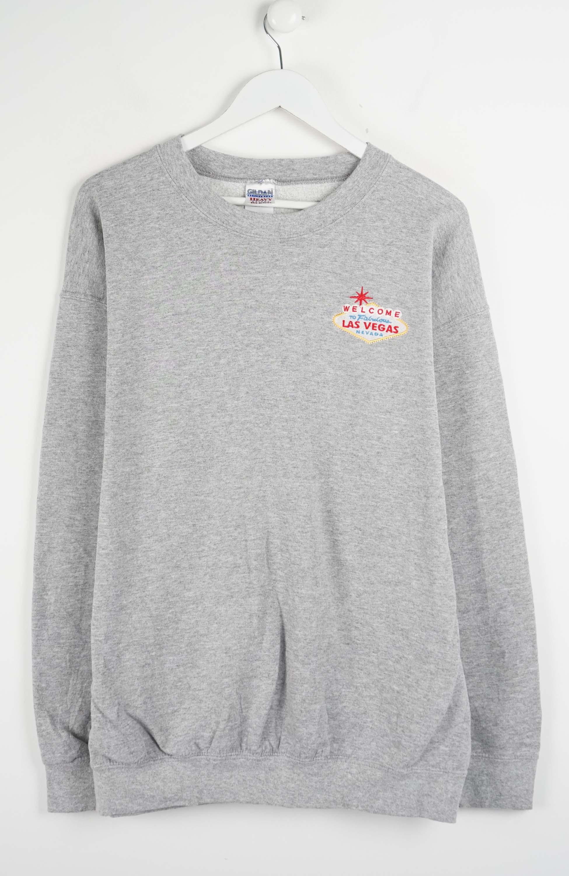VINTAGE WELCOME LAS VEGAS NEVADA SWEATER (L)