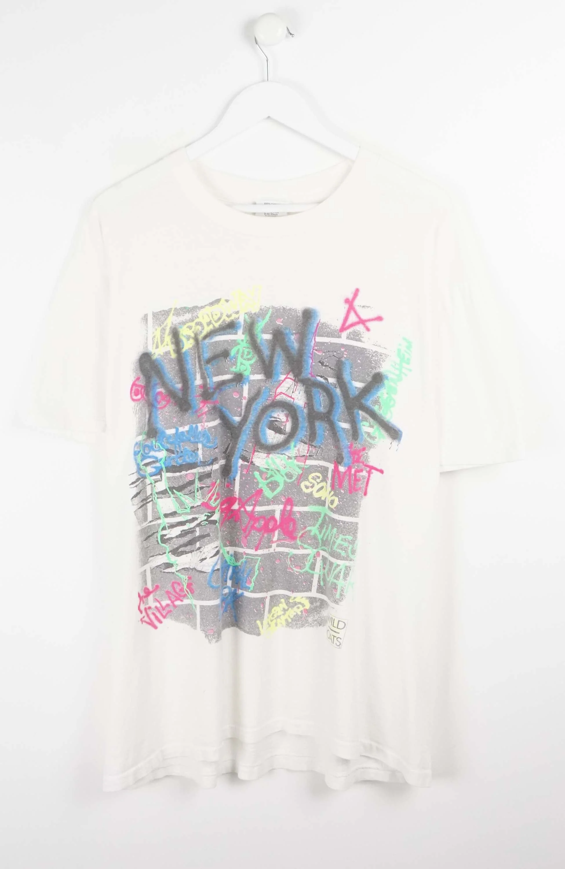 VINTAGE NEW YORK GRAFFITI T-SHIRT (XL)