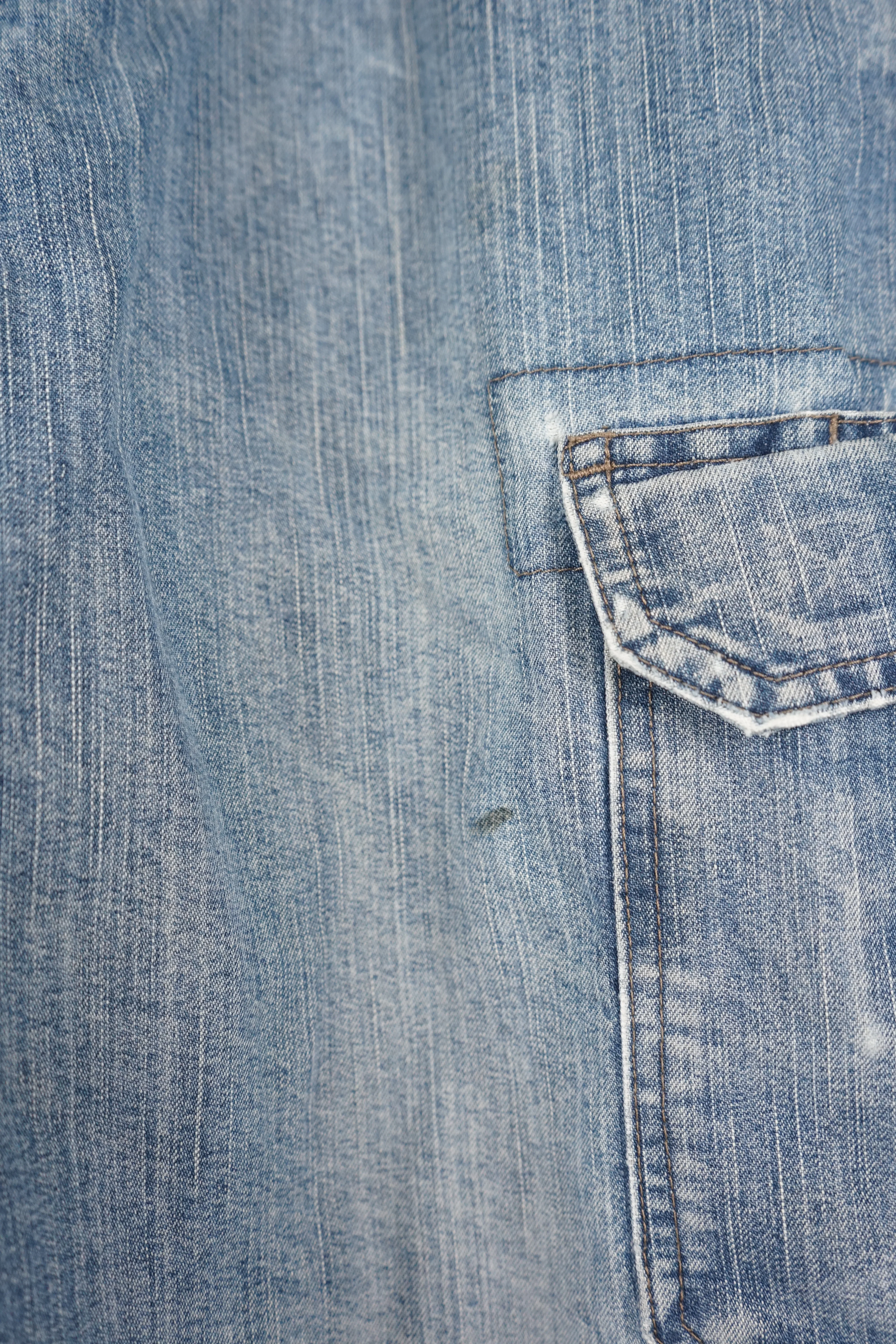 VINTAGE WRANGLER CARGO SHORTS W32 - Image 3